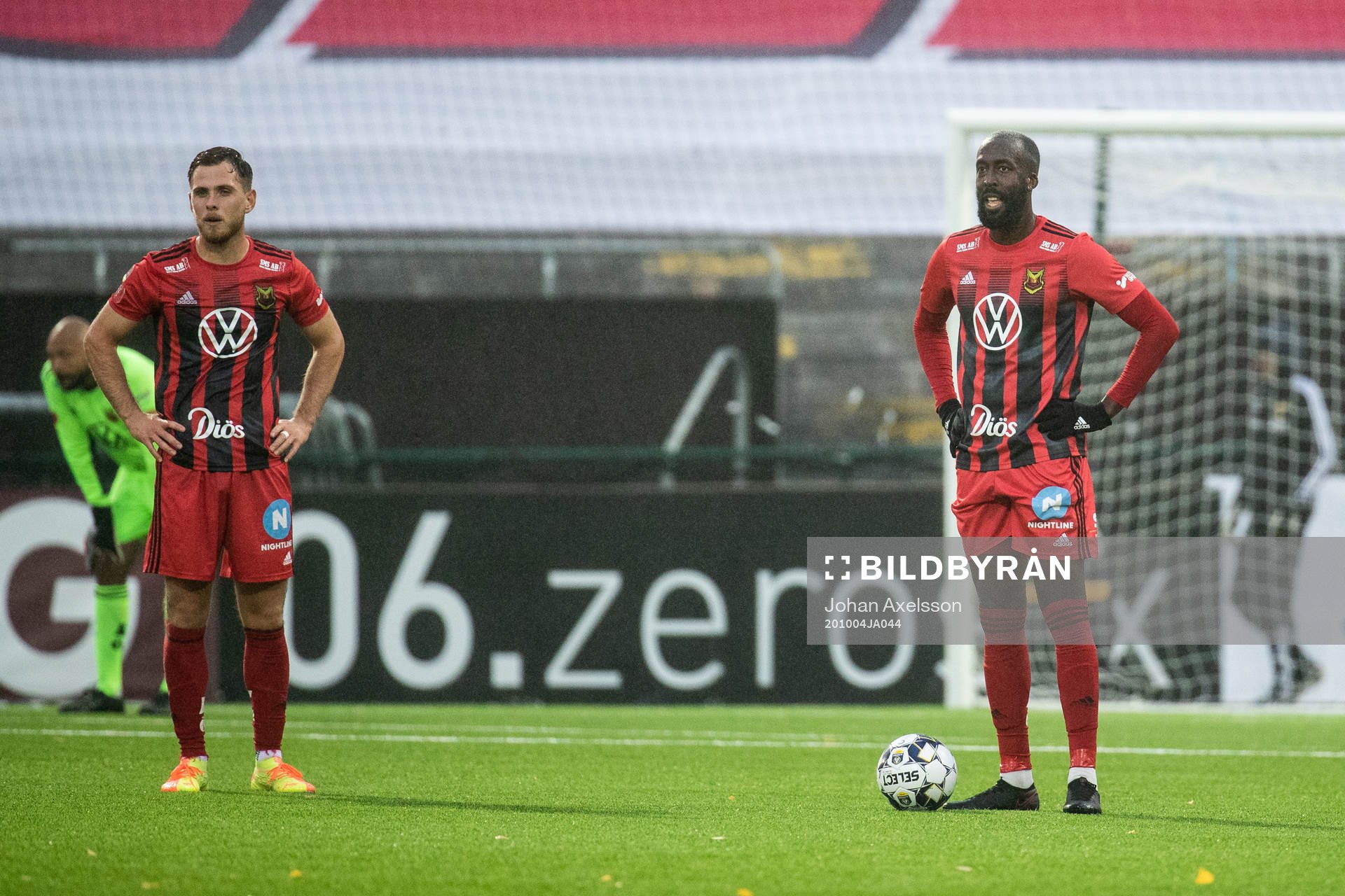 Östersunds Ronald Mukiibi deppar