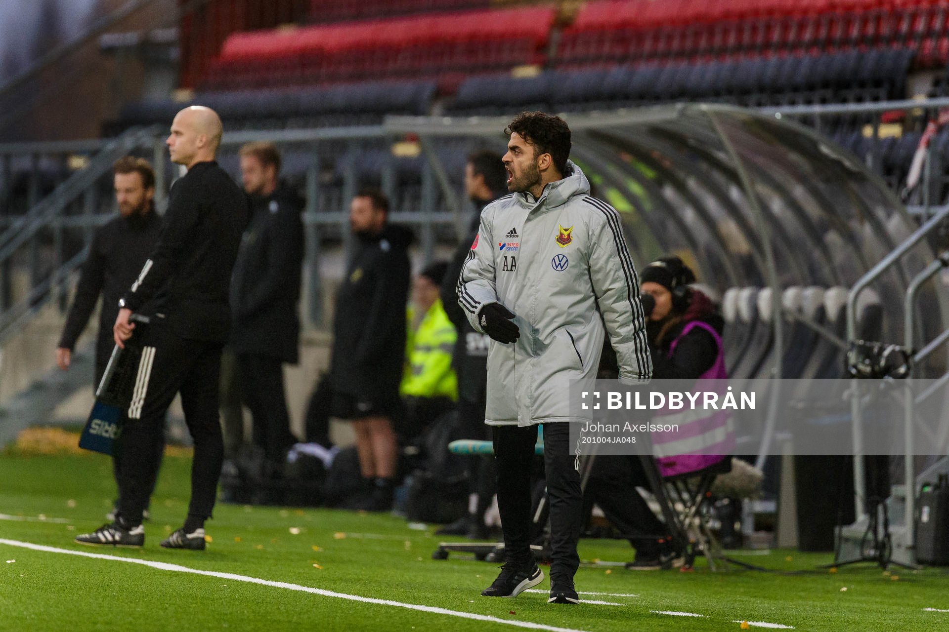 Östersunds assisterande tränare Amir Azrafshan