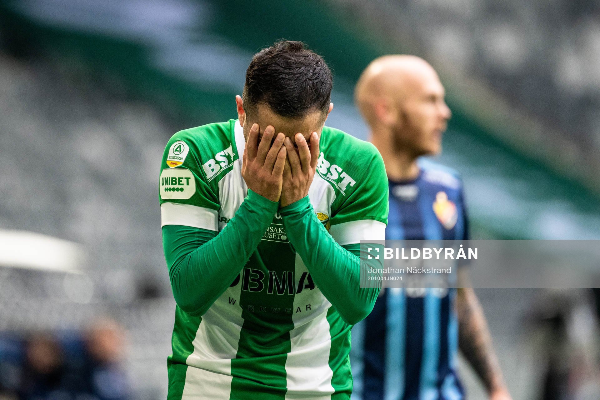 Hammarbys Mohanad Jeahze deppar