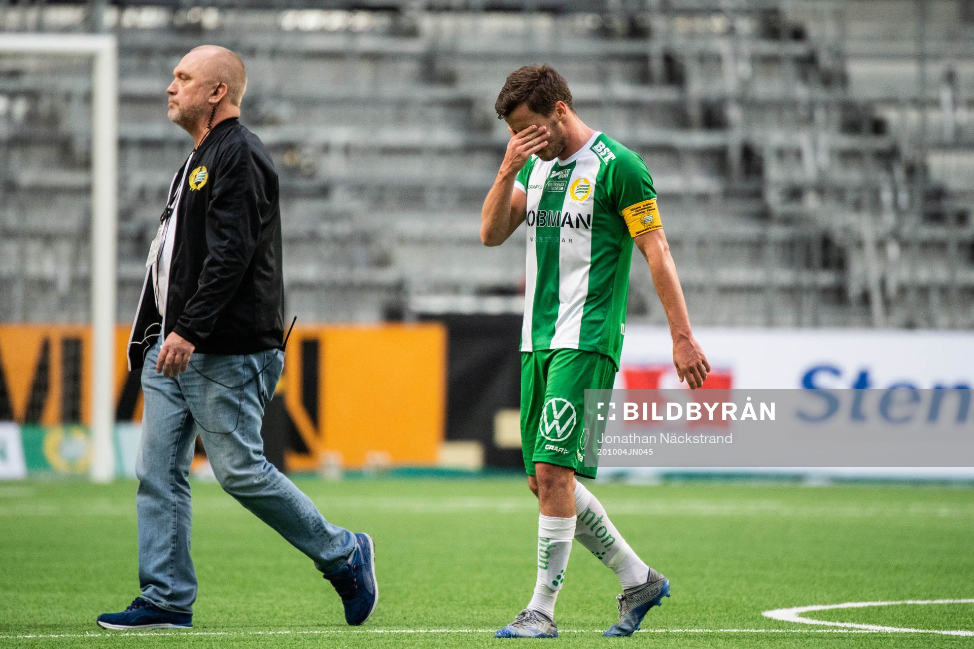 Hammarbys Jeppe Andersen deppar