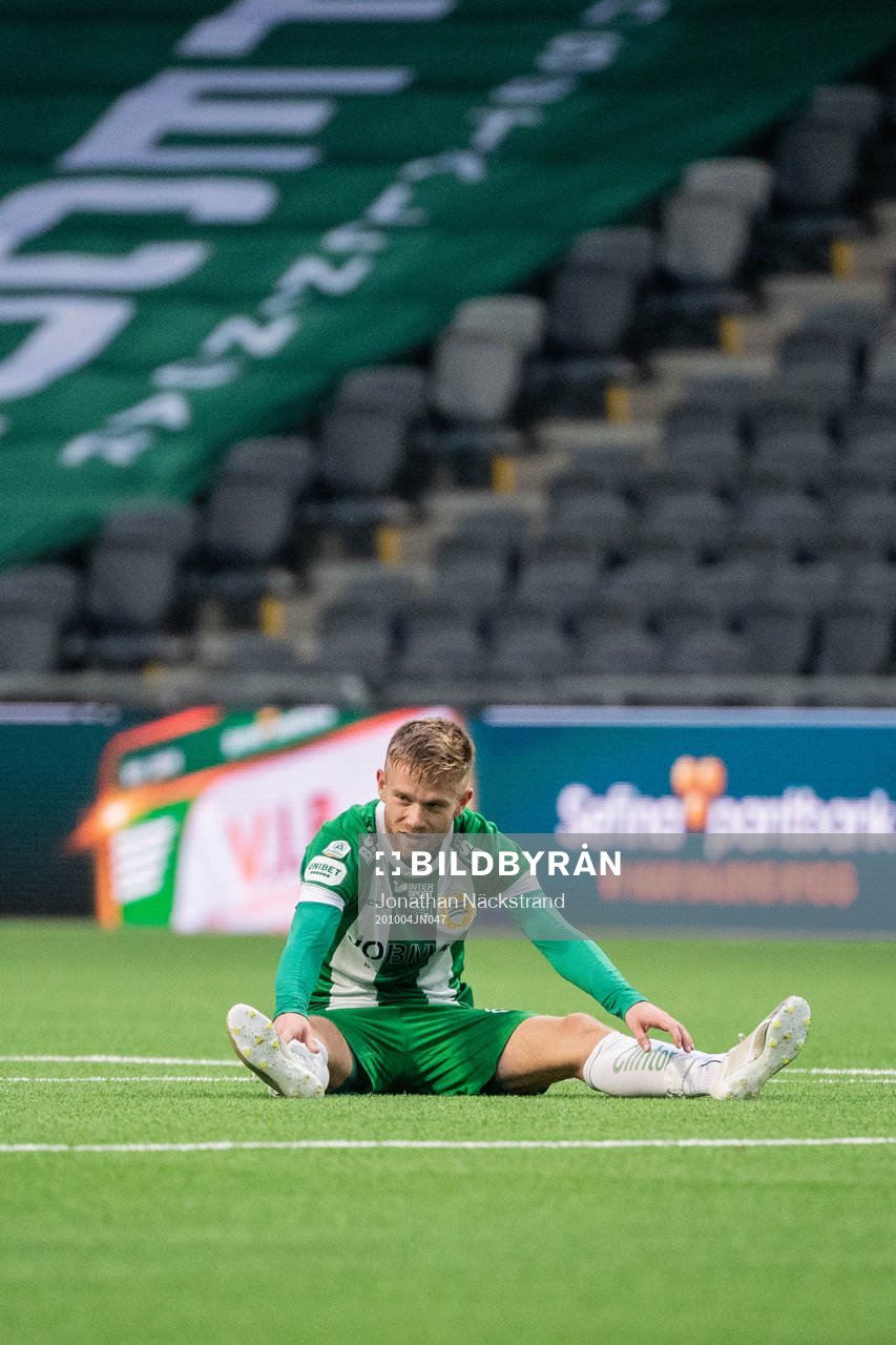 Hammarbys Richard Magyar deppar