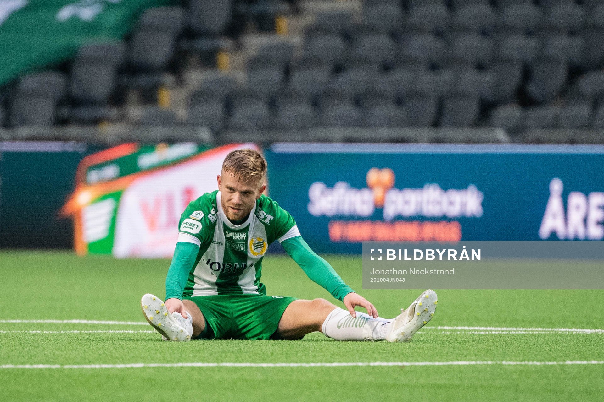 Hammarbys Richard Magyar deppar
