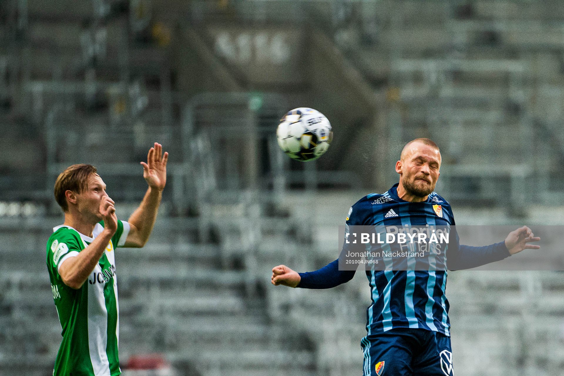 Djurgårdens Nicklas Bärkroth och Hammarbys Tim
