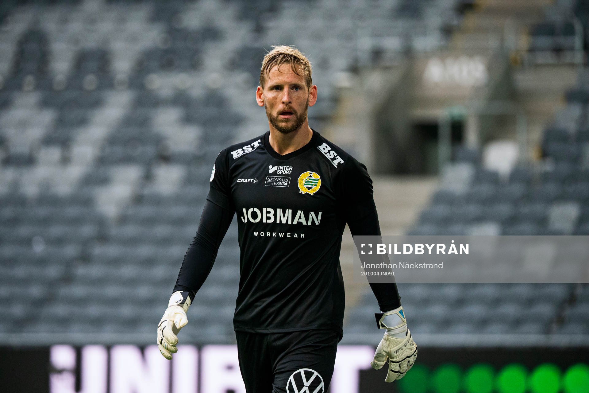 Hammarbys målvakt David Ousted