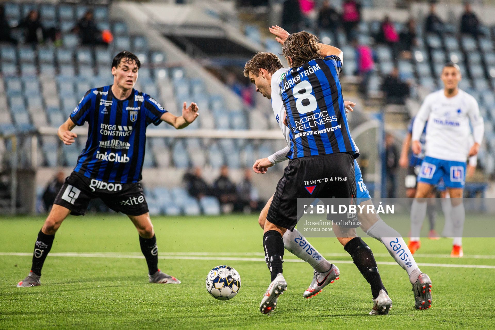 IFK Norrköpings Christoffer Nyman och Sirius Tim