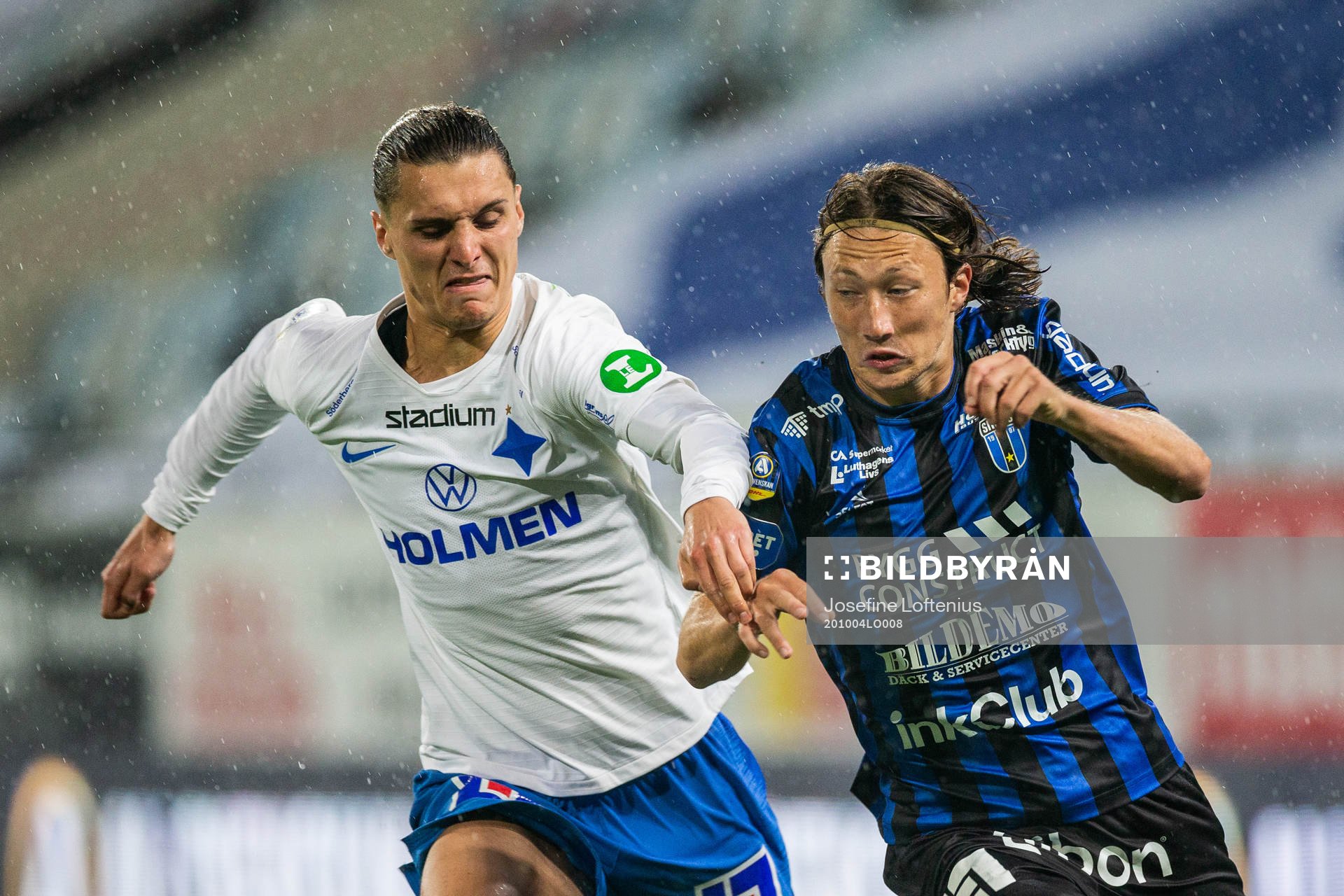 IFK Norrköpings Jonathan Levi och Sirius Axel Björnström