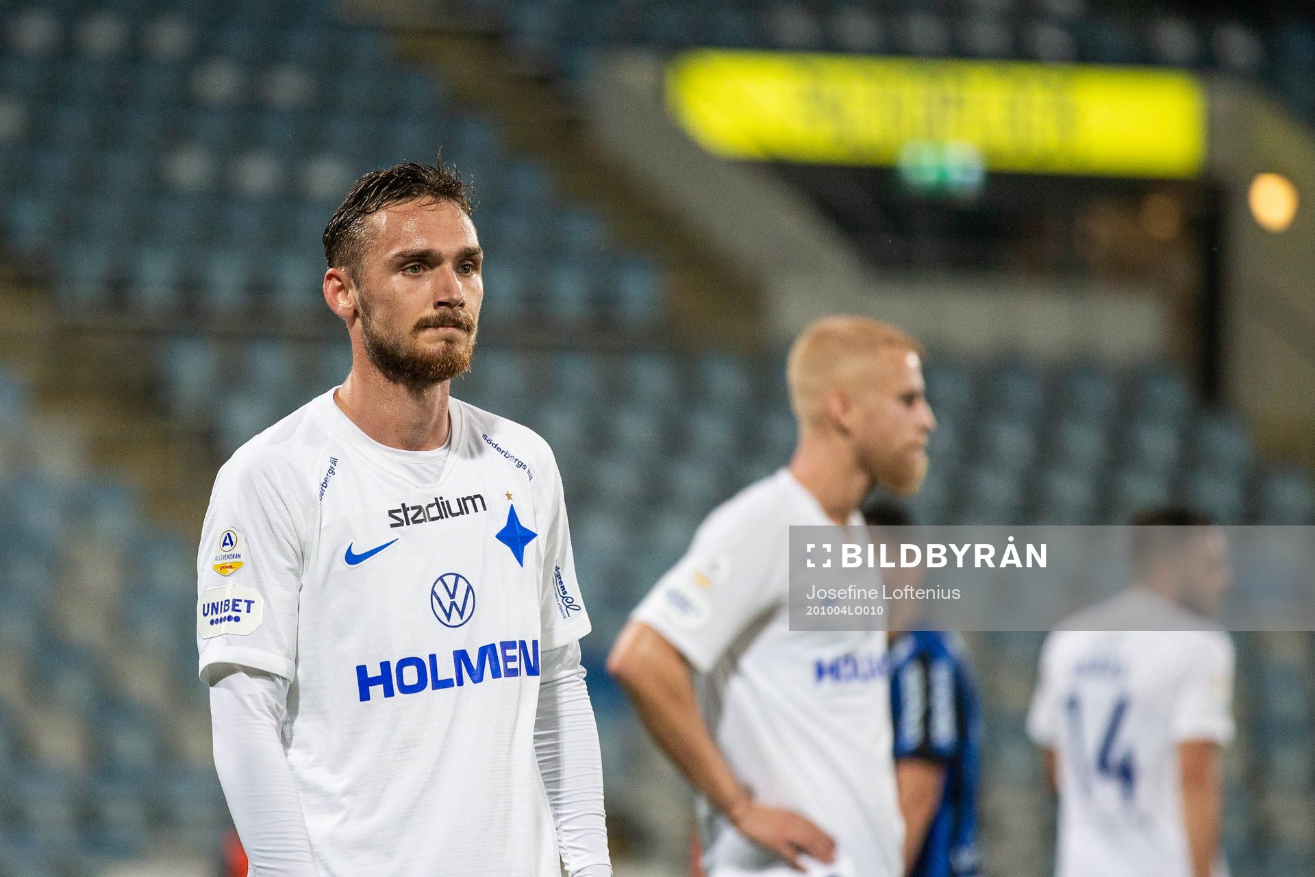 IFK Norrköpings Linus Wahlqvist deppar