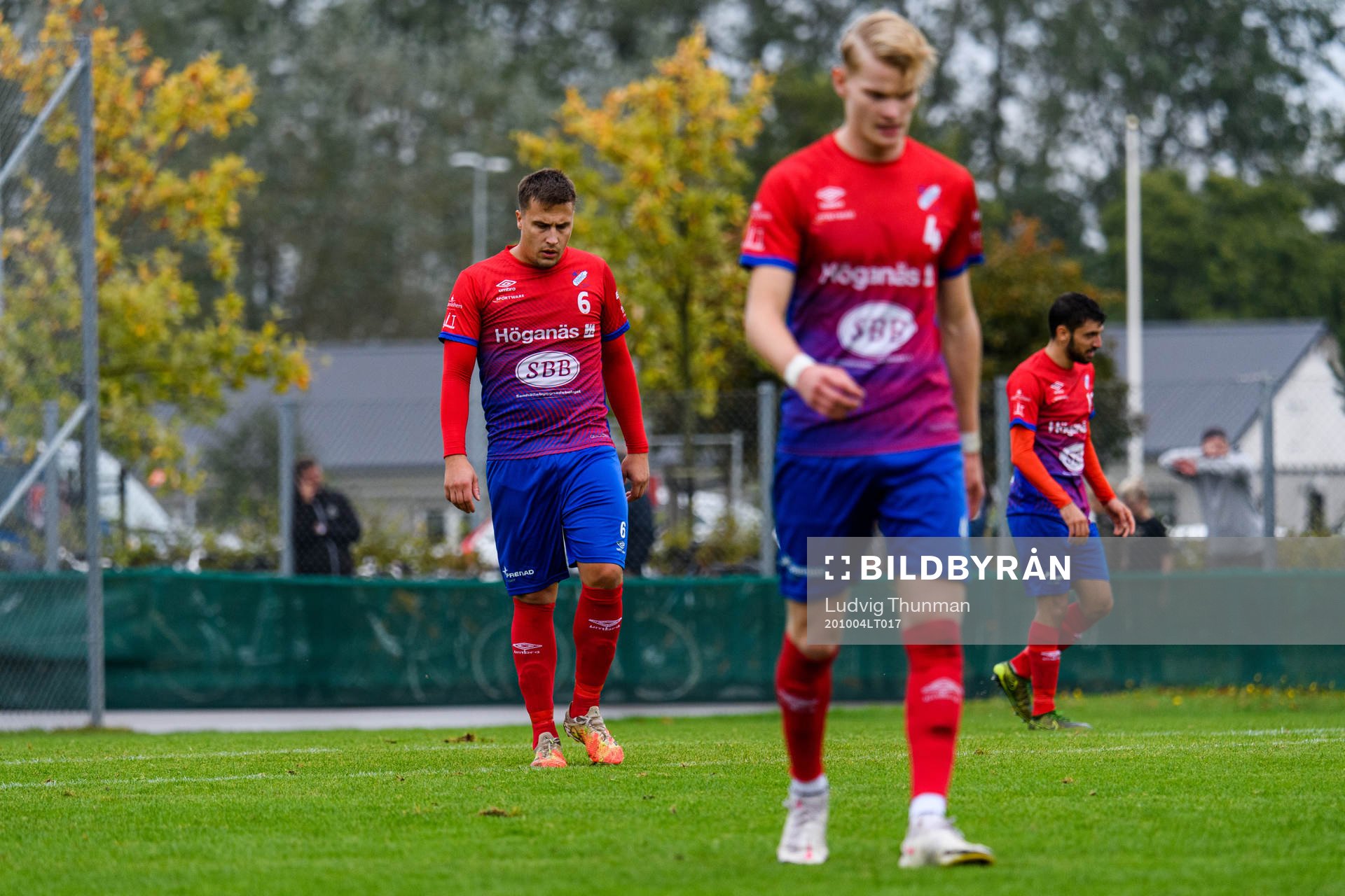 Höganäs Marcus Krmpotic, Jack Blomqvist och Hugo Bogren