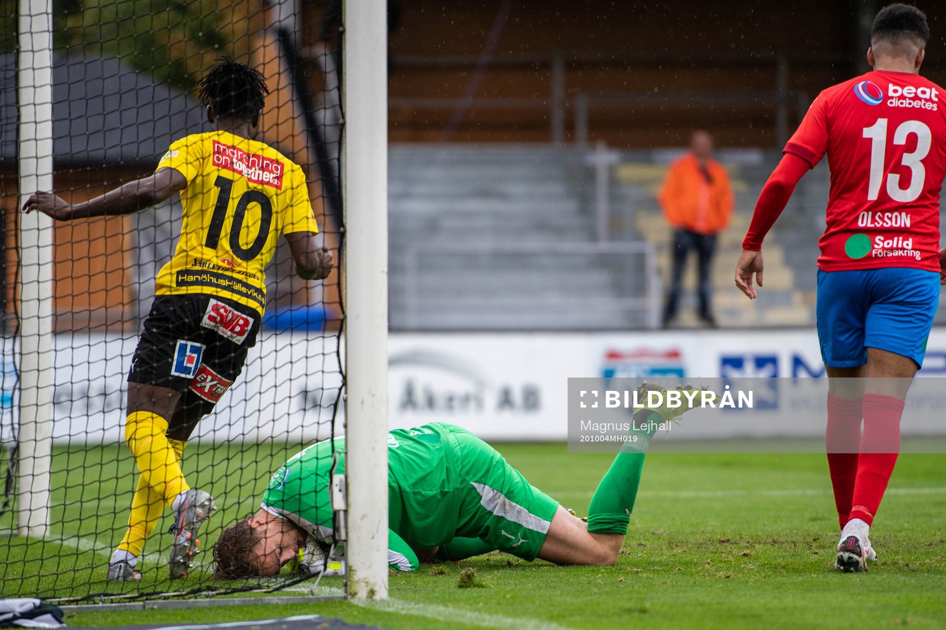 Helsingborgs målvakt Anders Lindegaard