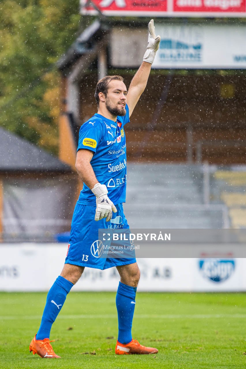 Mjällbys målvakt Carl-Johan Eriksson