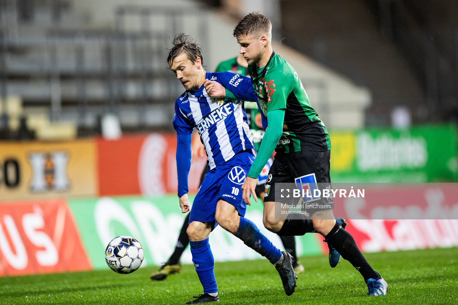 IFK Göteborg Patrik Karlsson Lagemyr och Varbergs Gustav