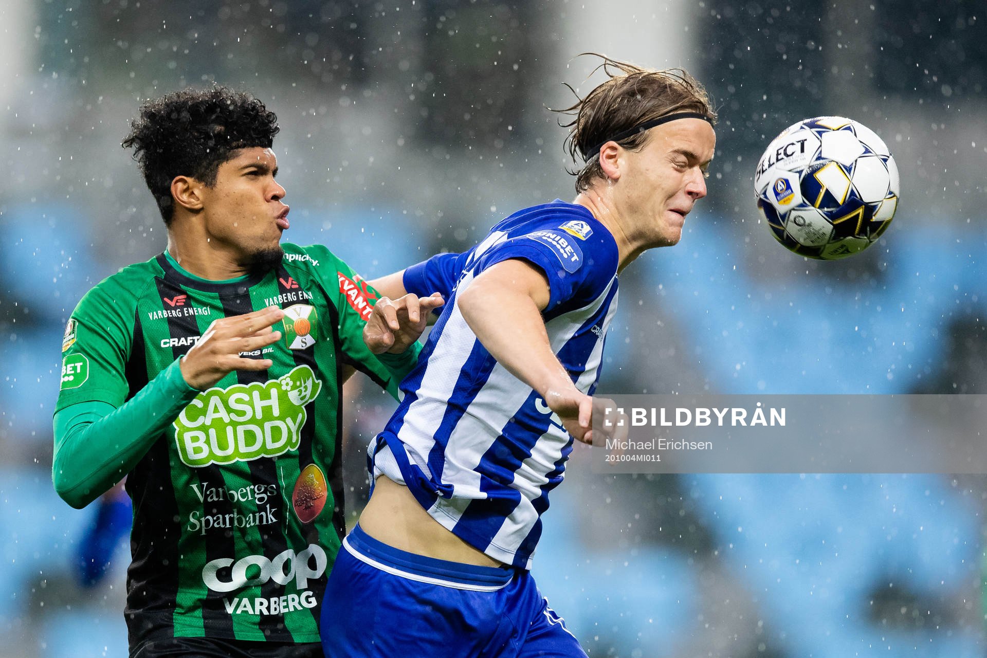 Varbergs Luke Le Roux och IFK Göteborg August Erlingmark