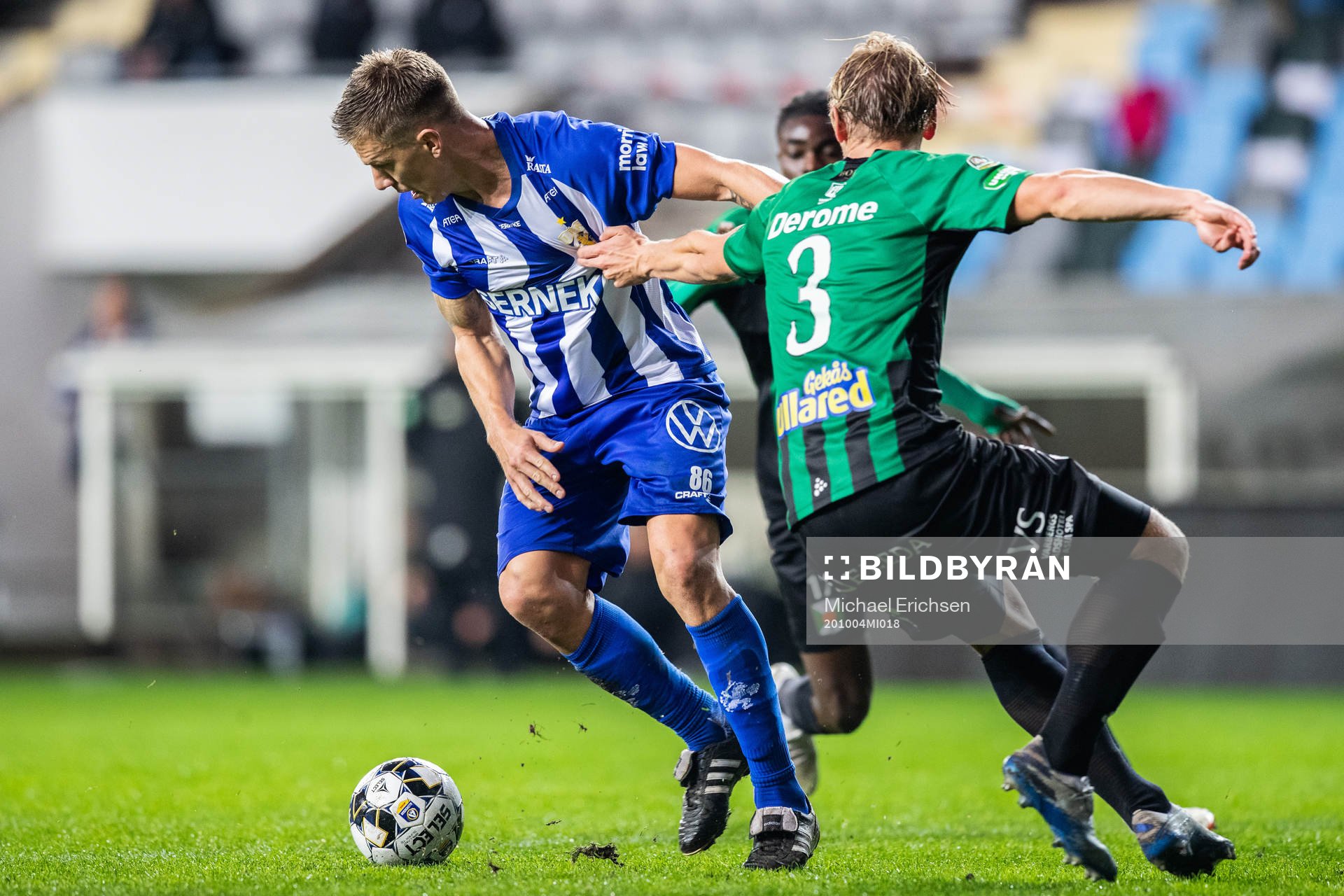 IFK Göteborg Pontus Wernbloom och Varbergs Hampus