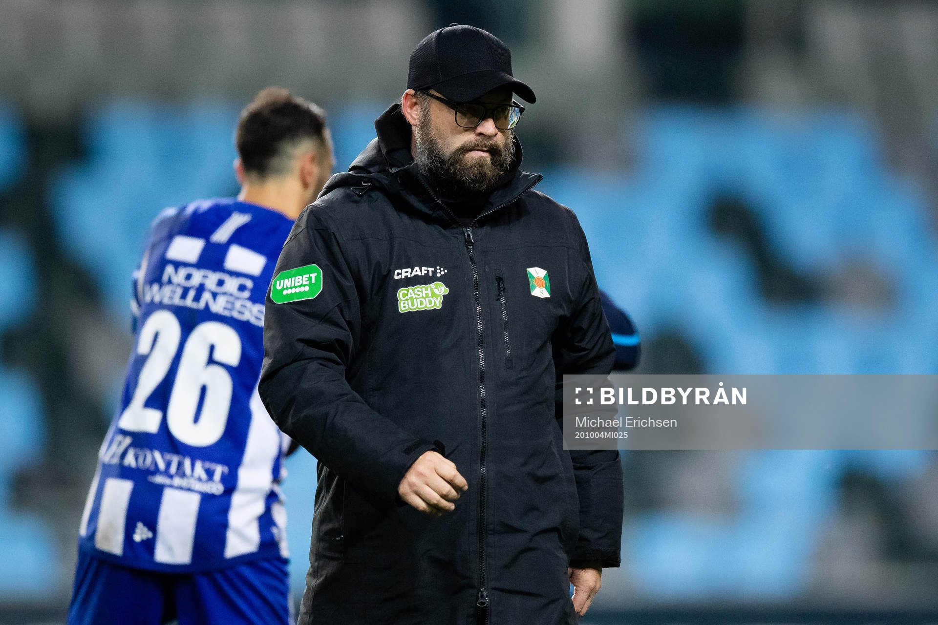 Varbergs tränare Joakim Persson deppar