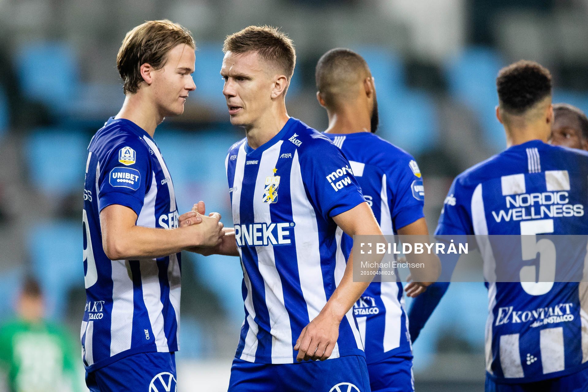 IFK Göteborg August Erlingmark och Pontus Wernbloom