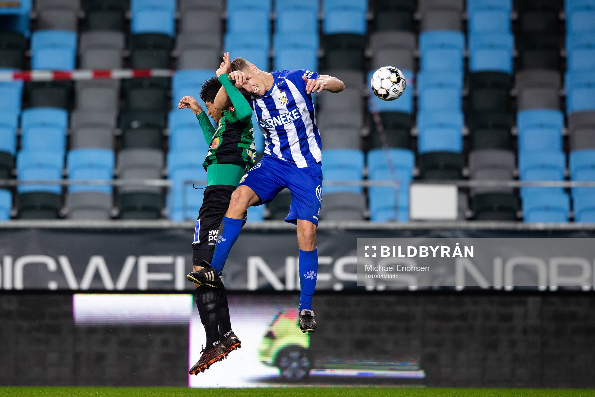Varbergs Keanin Ayer Boya och IFK Göteborg Pontus Wernbloom