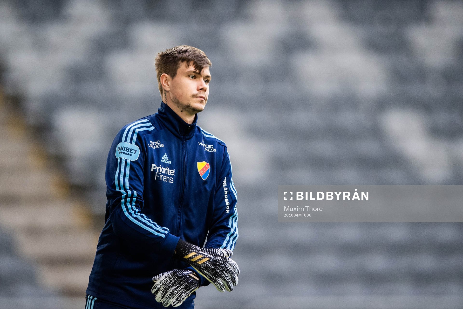 Djurgårdens målvakt Per Kristian Bråtveit