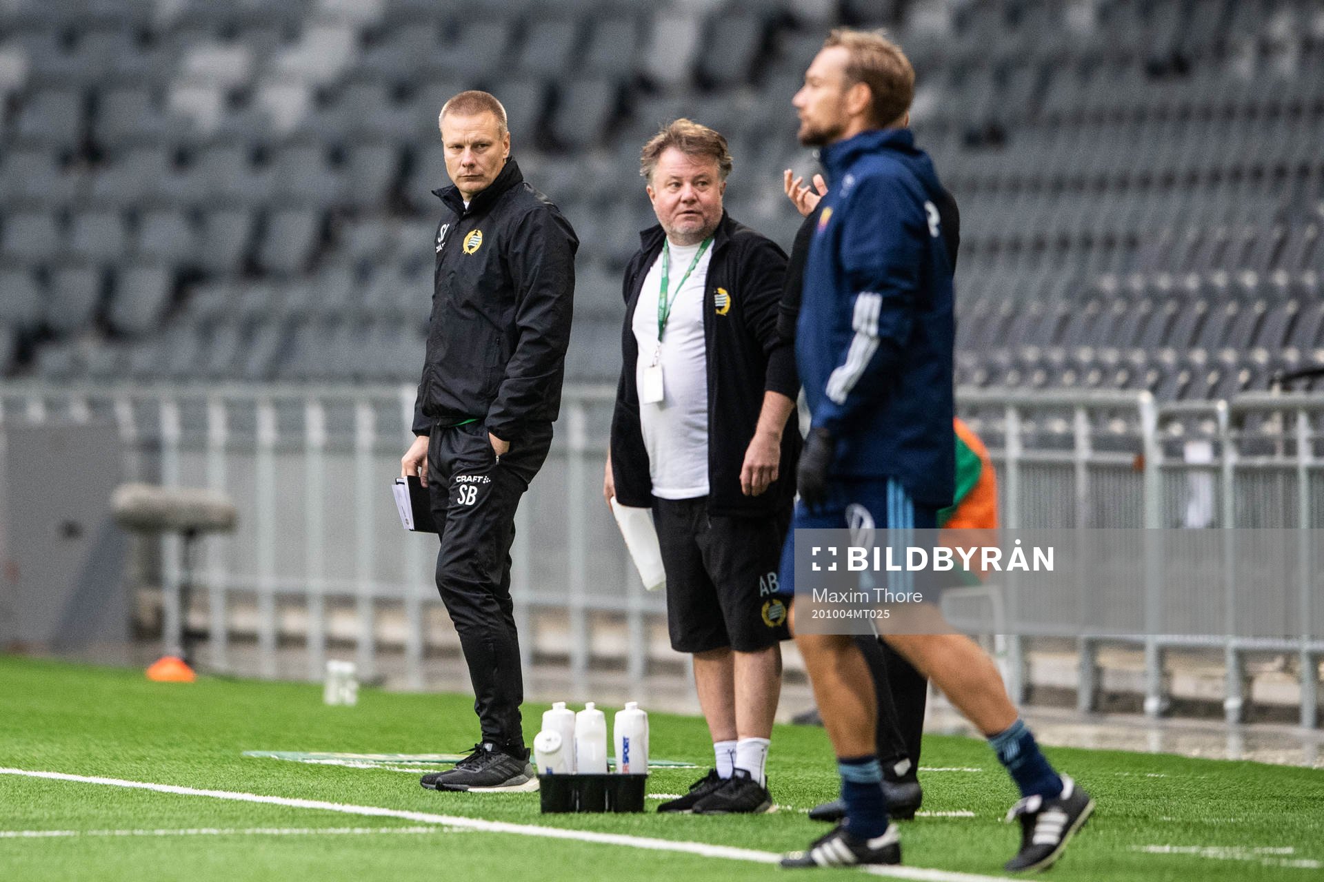 Hammarbys tränare Stefan Billborn