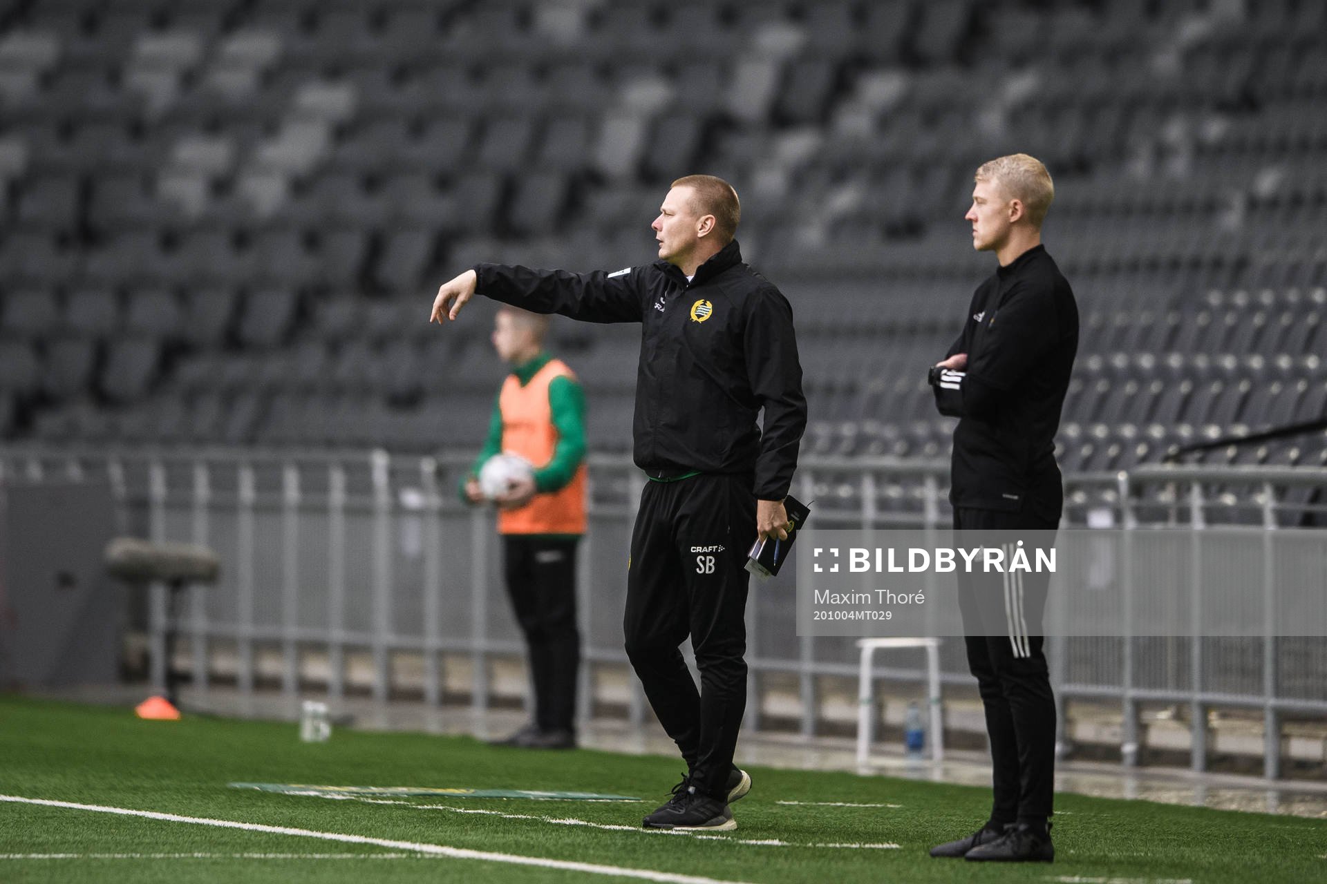 Hammarbys tränare Stefan Billborn