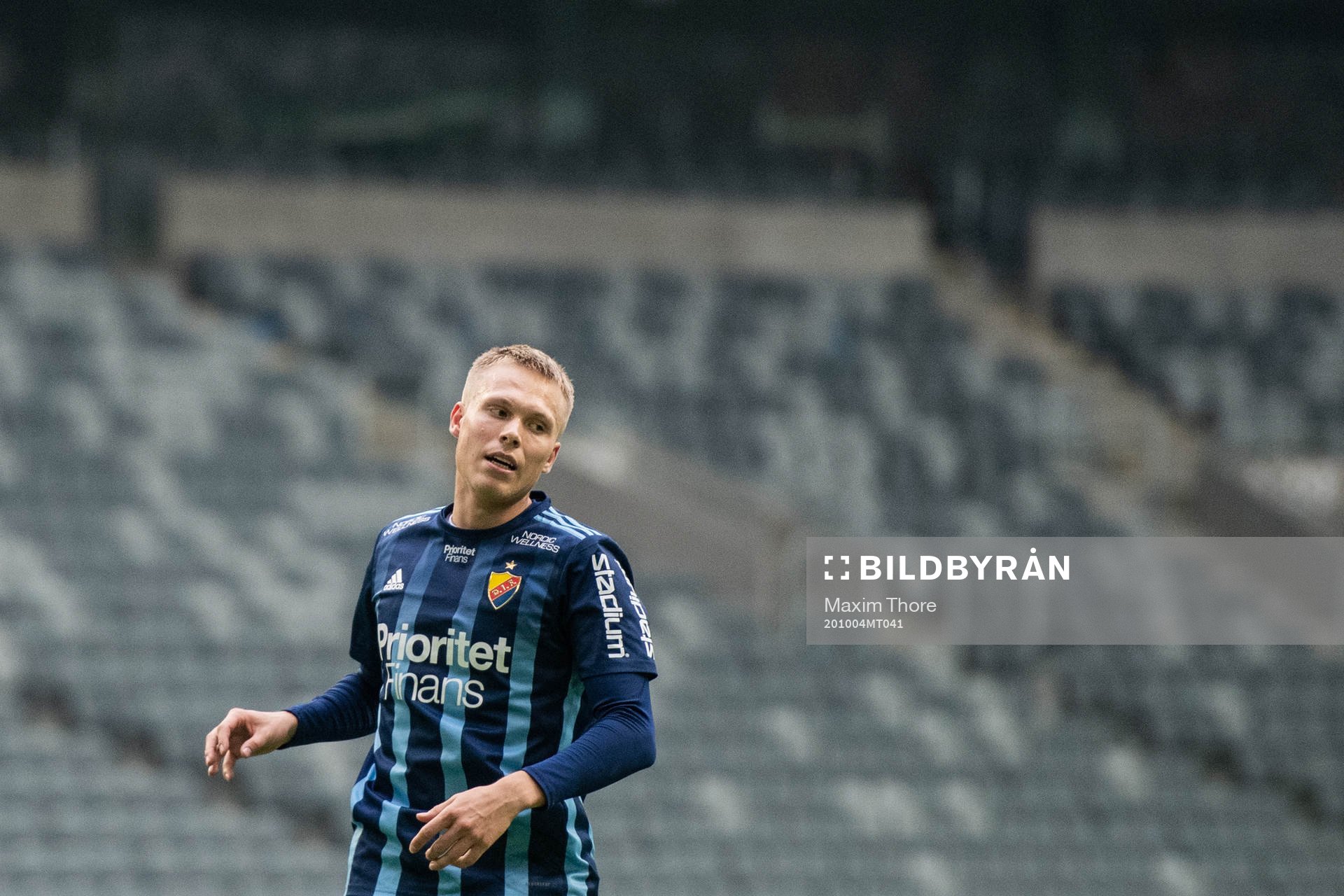 Djurgårdens Jonathan Augustinsson deppar