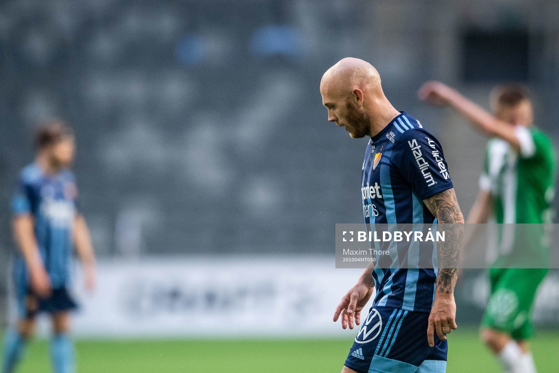 Djurgårdens Magnus Eriksson deppar