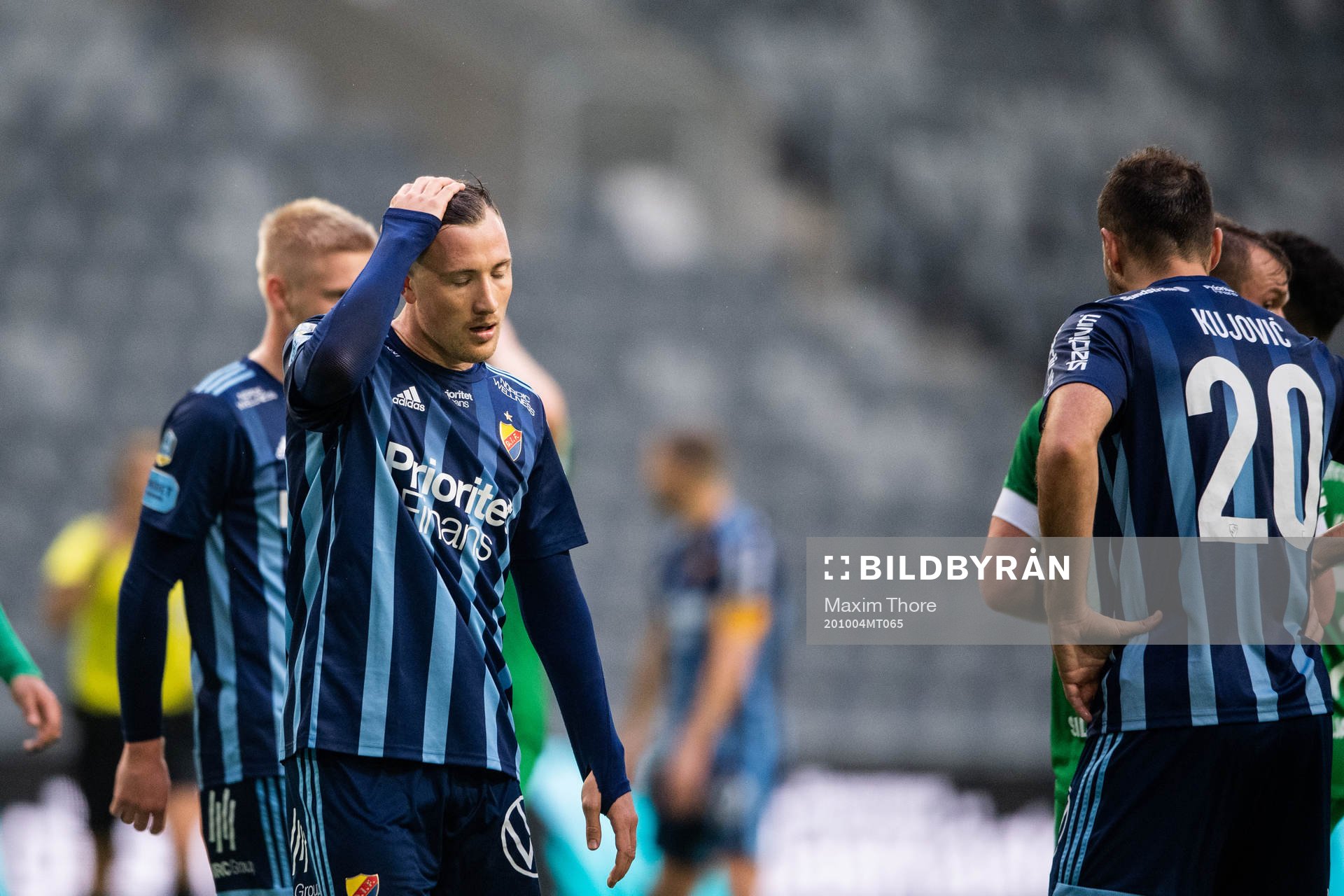 Djurgårdens Fredrik Ulvestad deppar