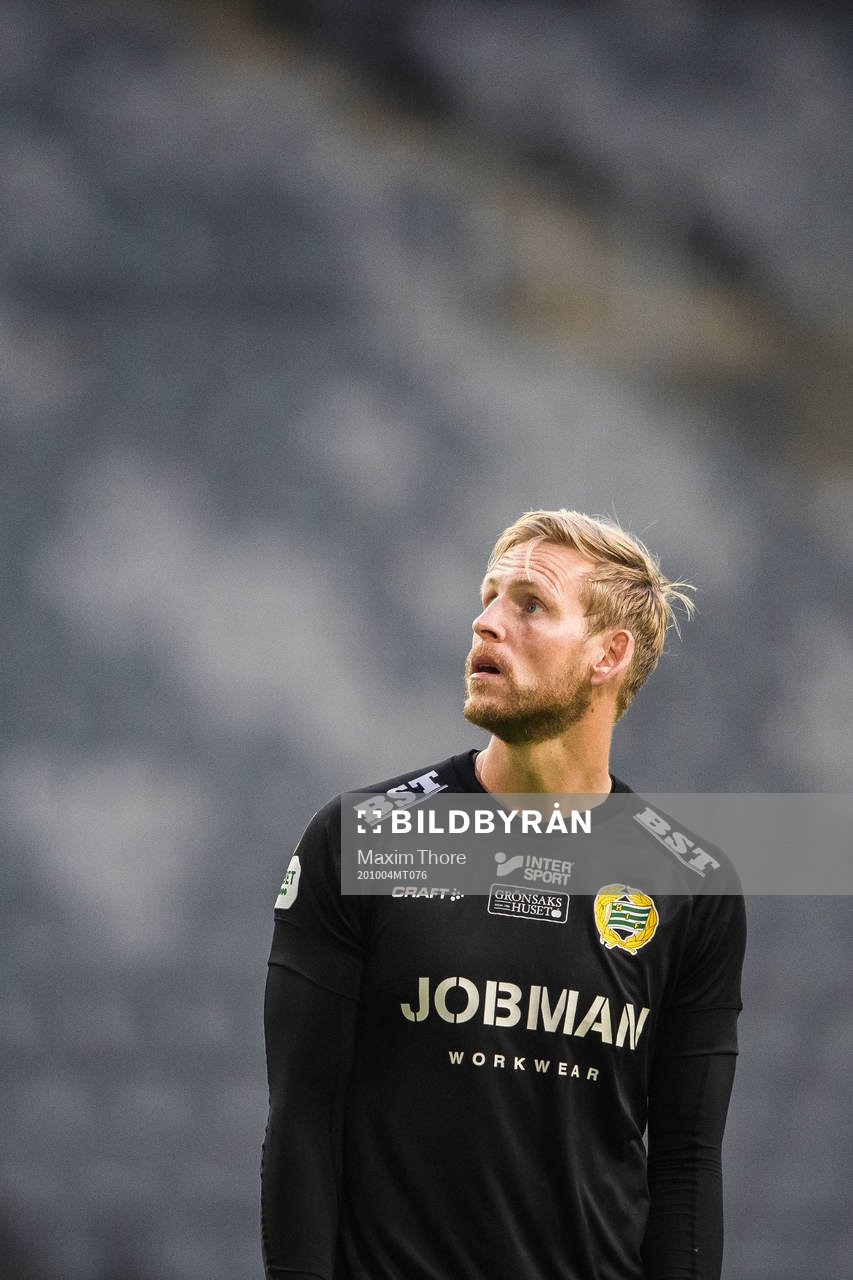 Hammarbys målvakt David Ousted