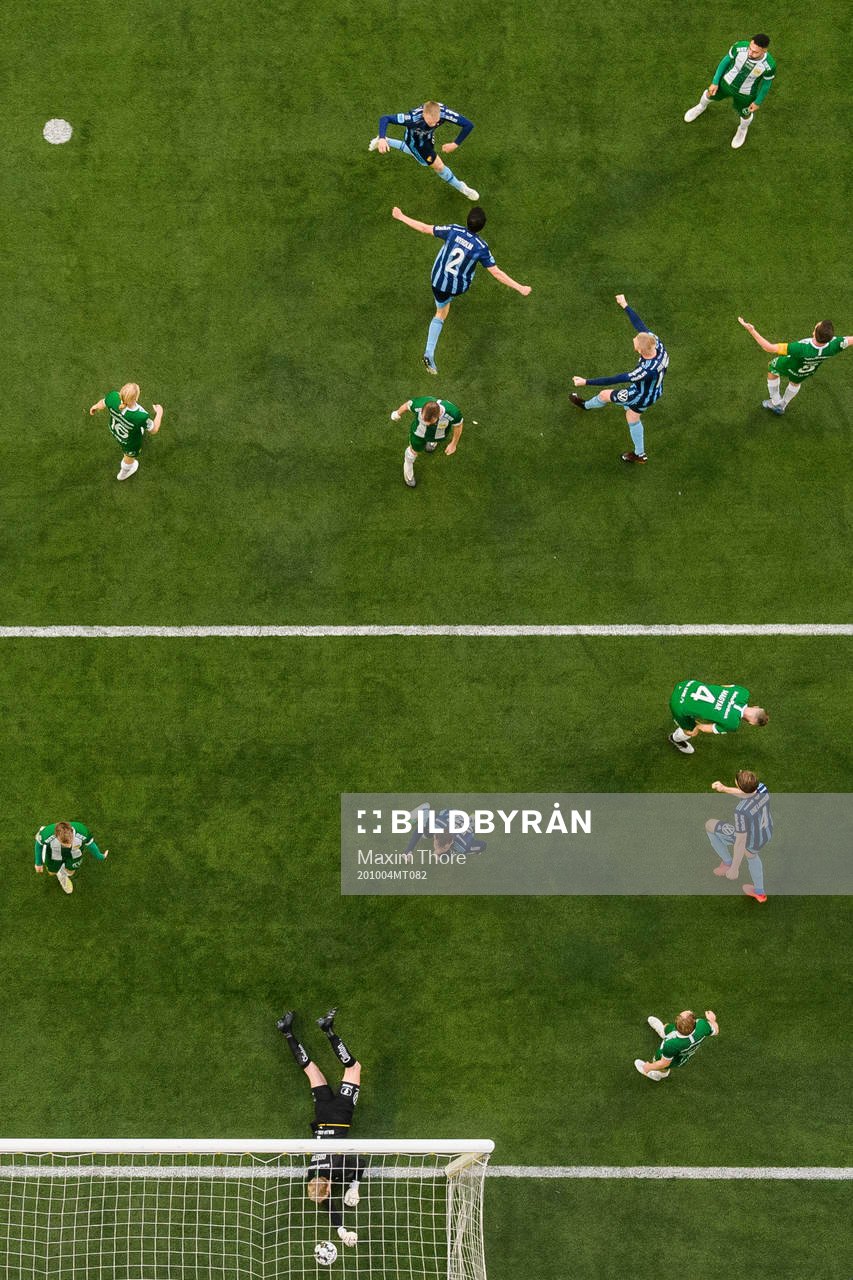 Djurgårdens Jesper Nyholm jublar