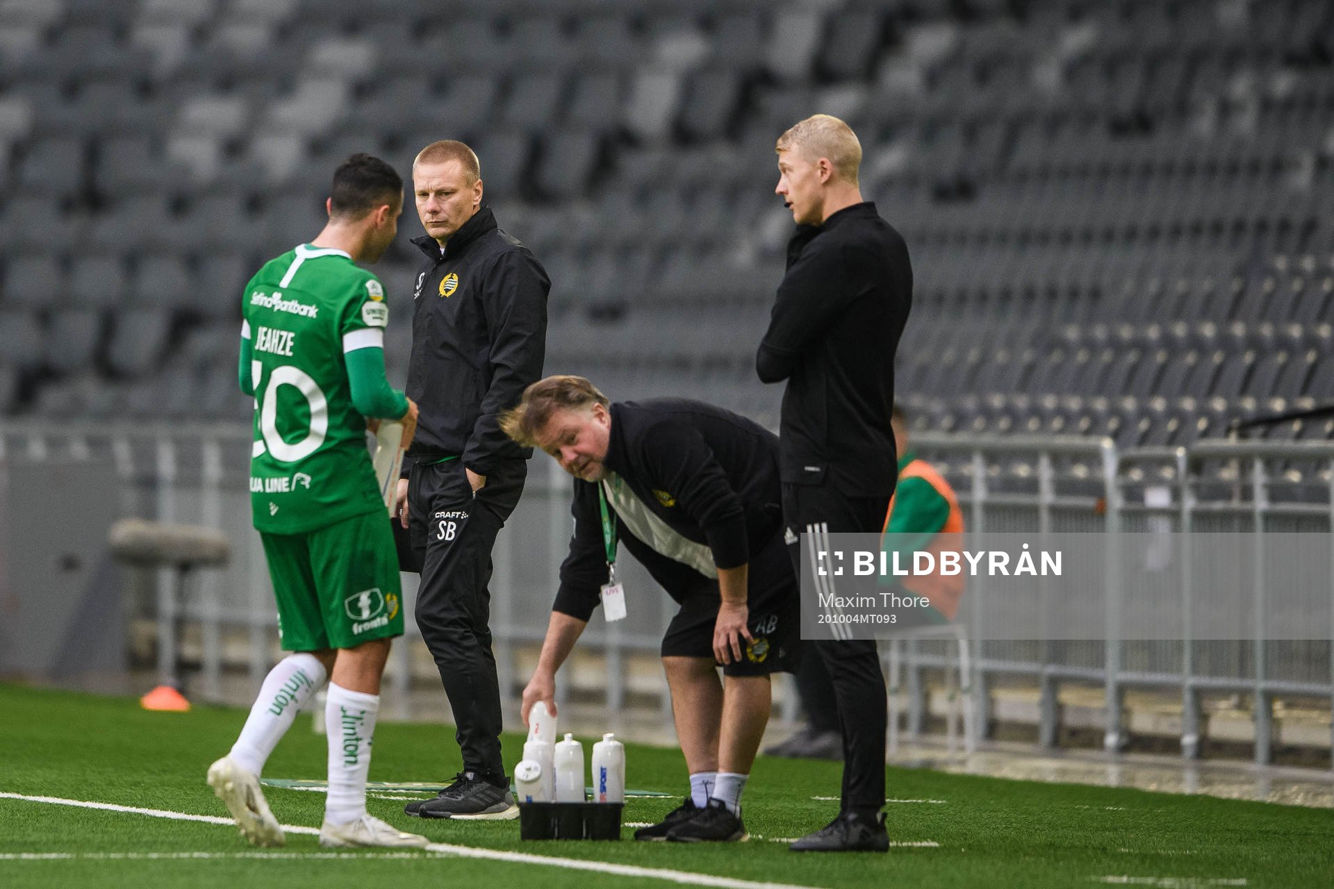Hammarbys tränare Stefan Billborn
