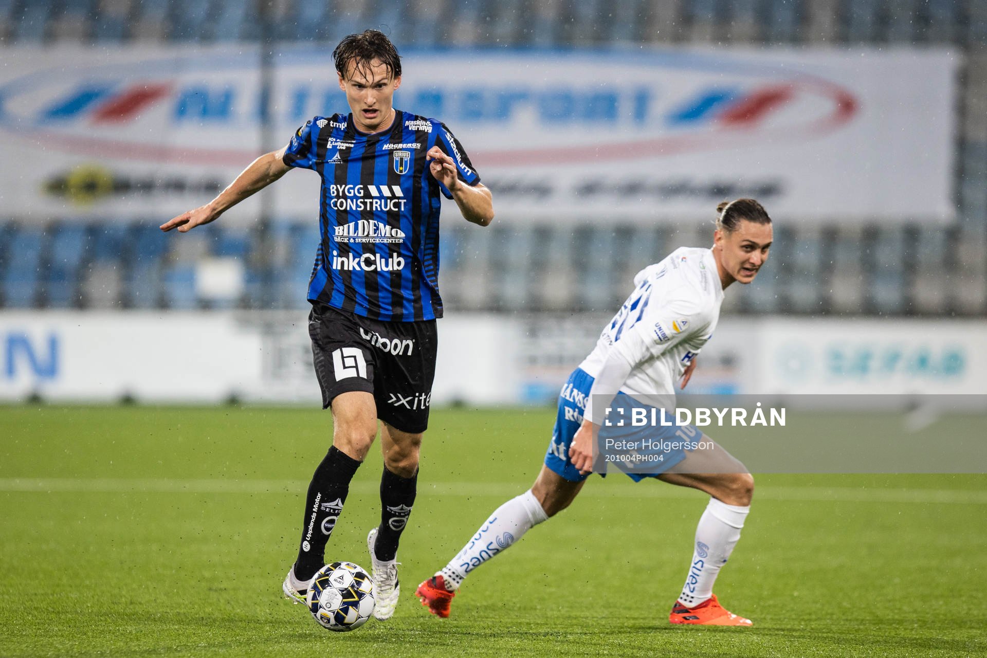 Sirius Hjalmar Ekdal och IFK Norrköpings Jonathan Levi