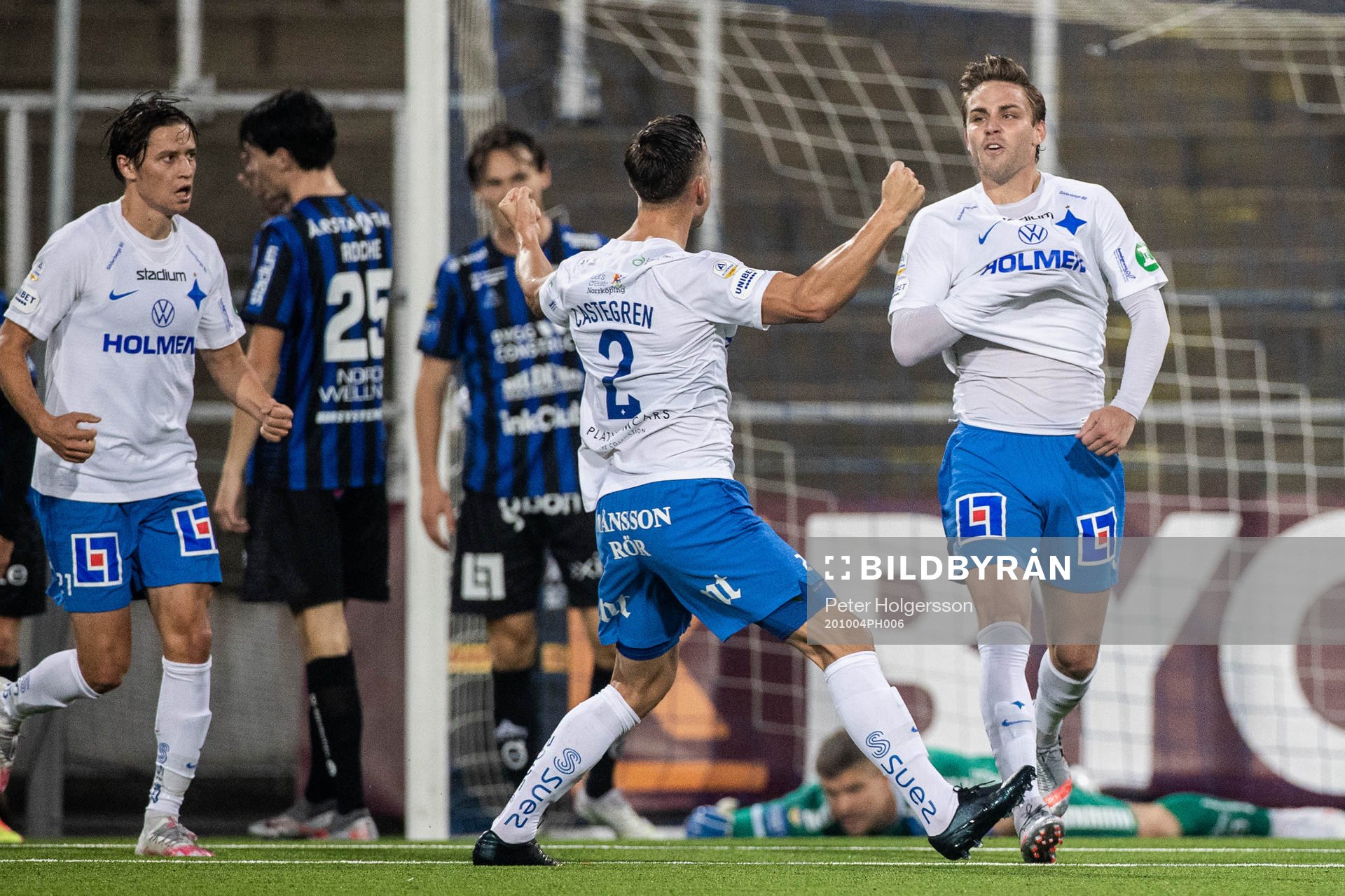 IFK Norrköpings Christoffer Nyman jublar