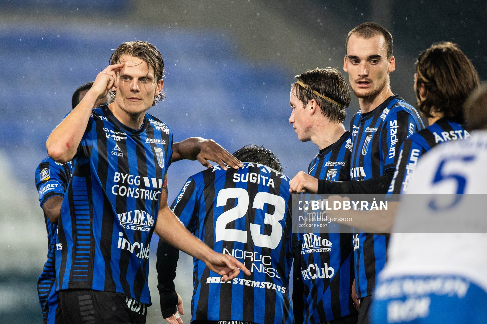 Sirius spelare jublar