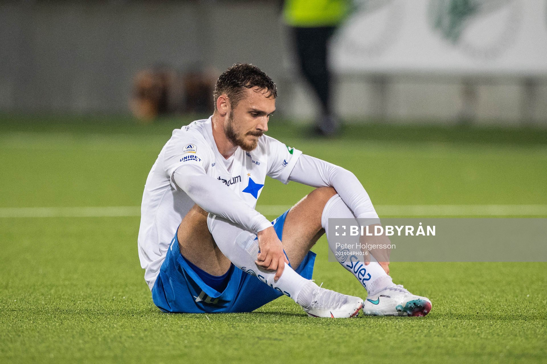 IFK Norrköpings Linus Wahlqvist deppar