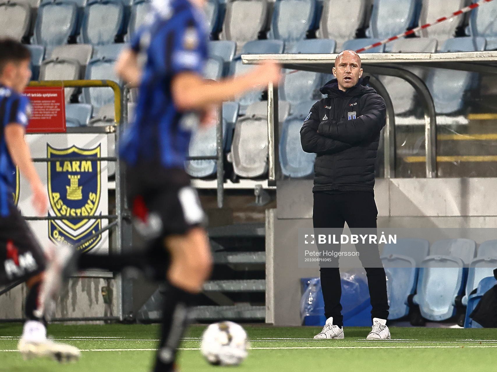Sirius tränare Henrik Rydström