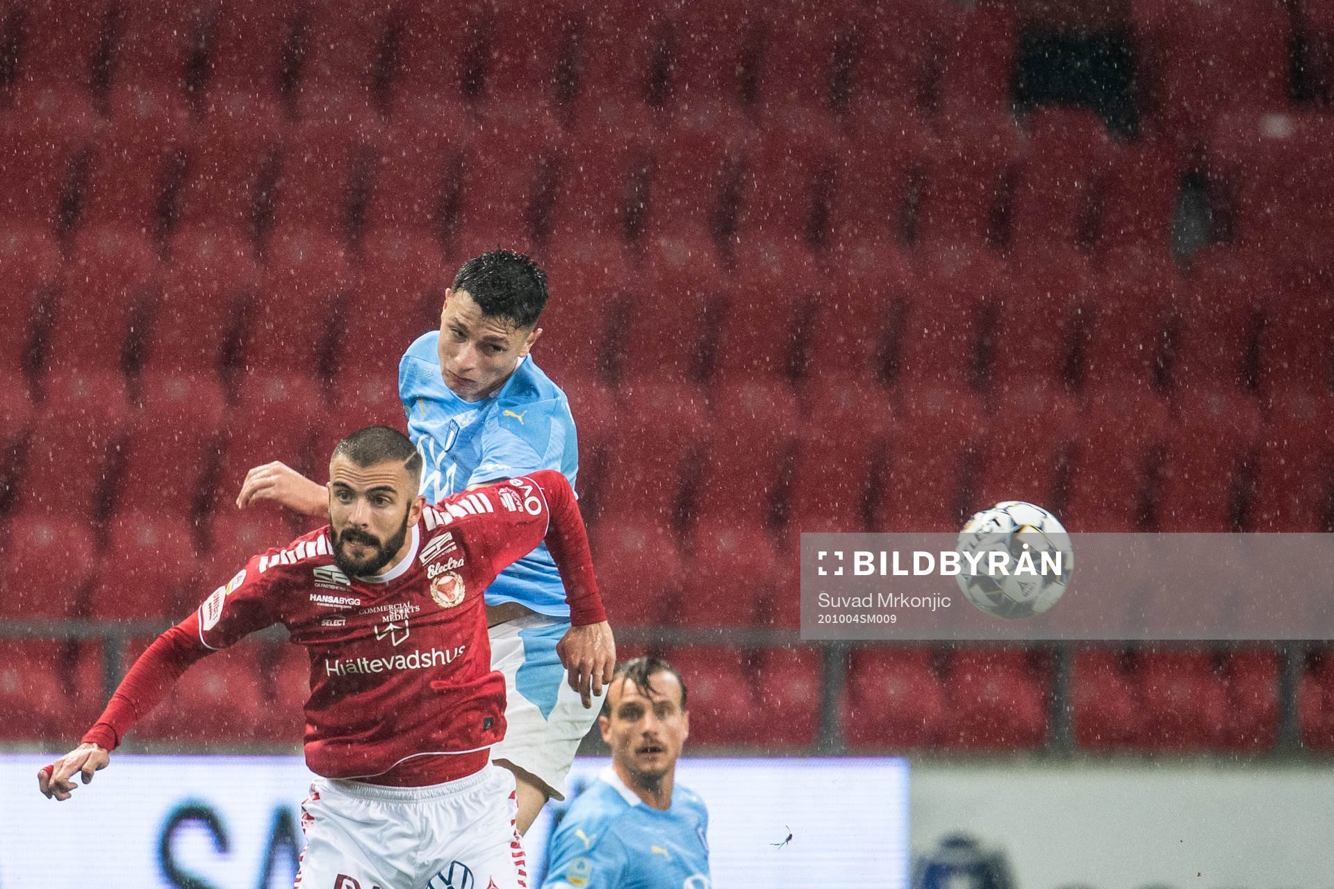 Kalmars Filip Sachpekidis och Malmö FFs Anel Ahmedhodzic