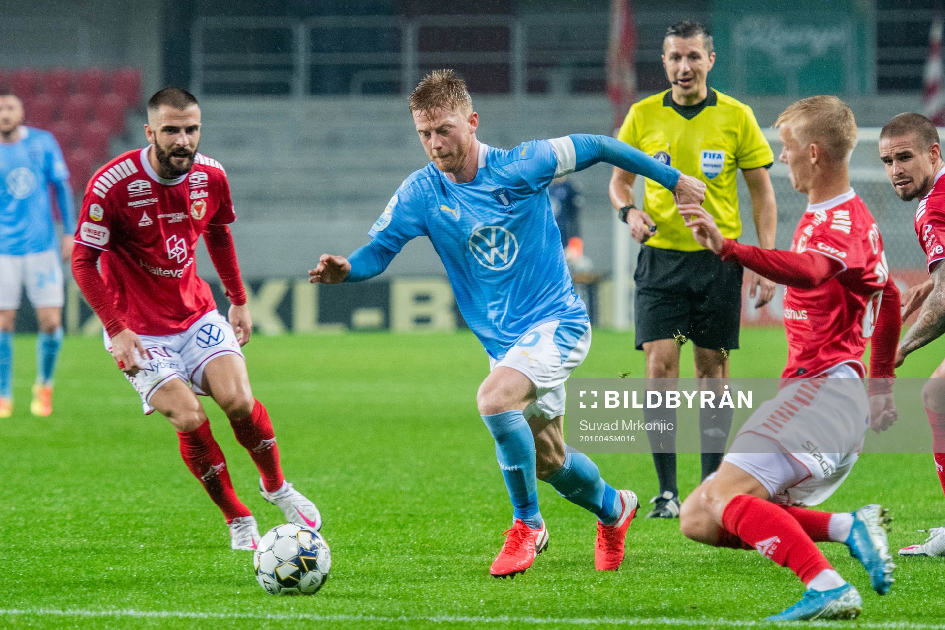 Malmö FFs Anders Christiansen och Kalmars Carl Gustafsson