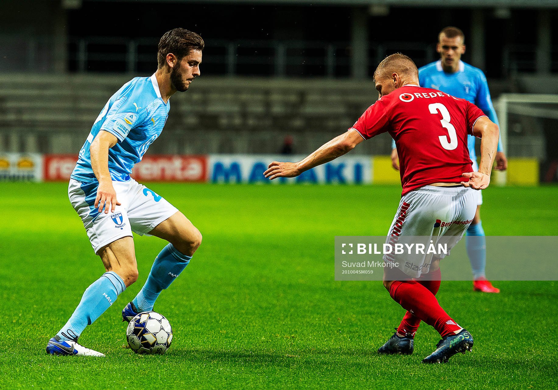 Malmö FFs Adi Nalic och Kalmars Sebastian Ring