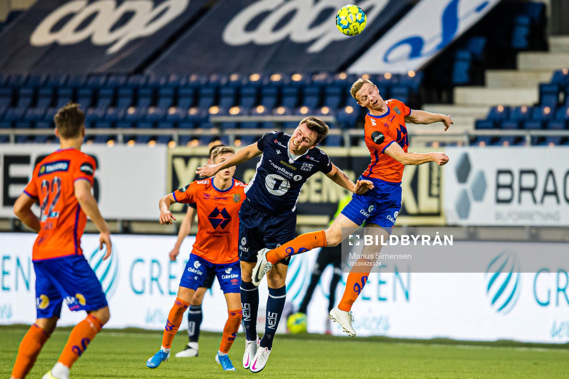 Andreas Eines Hopmark of Kristiansund and Peter Orry Larsen