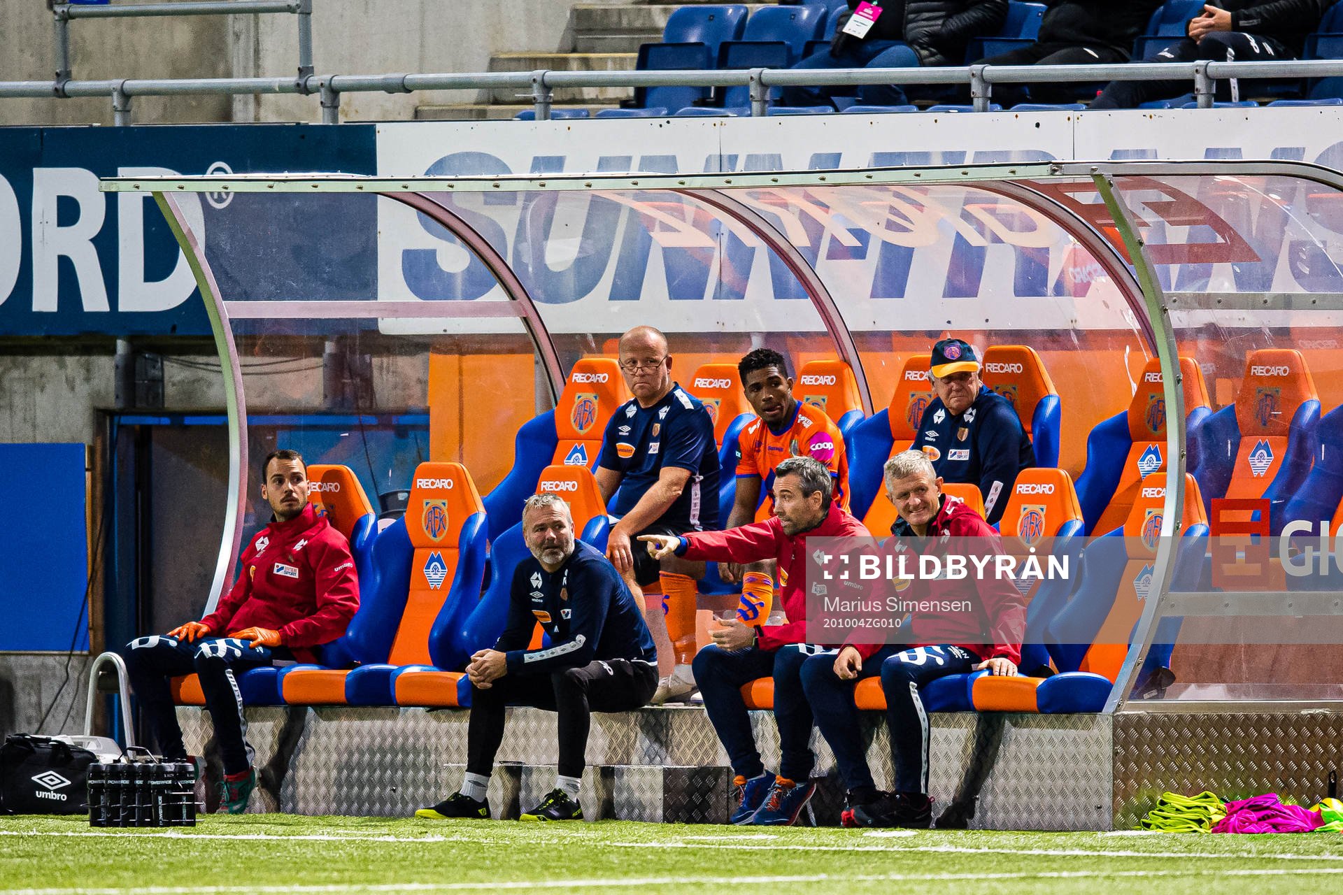 Frank Mathiesen, goalkeeper coach of Aalesund,, Andrea