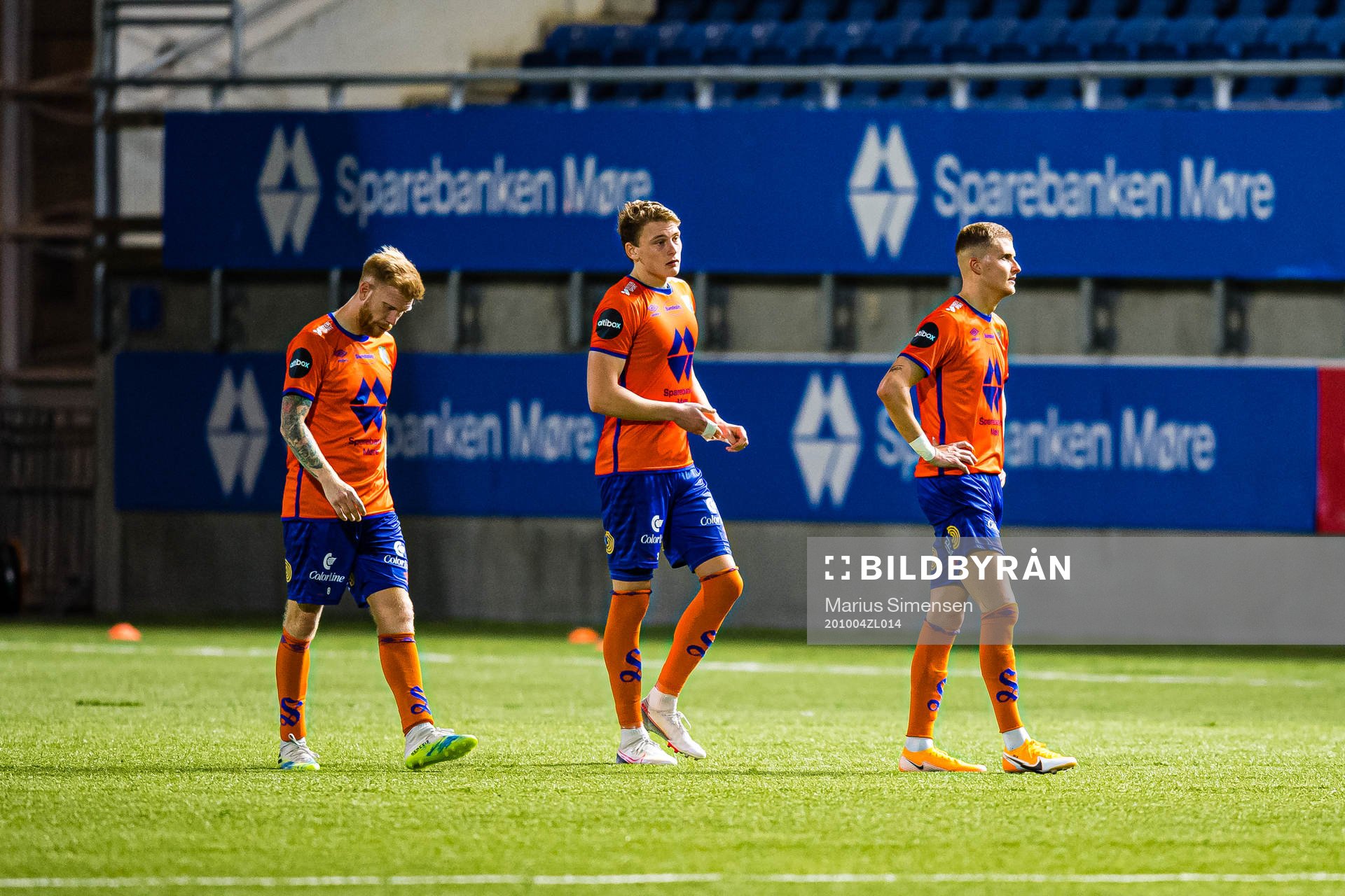 Fredrik Kjernmoen Carlsen, Isak Dybvik Määttä and Peter