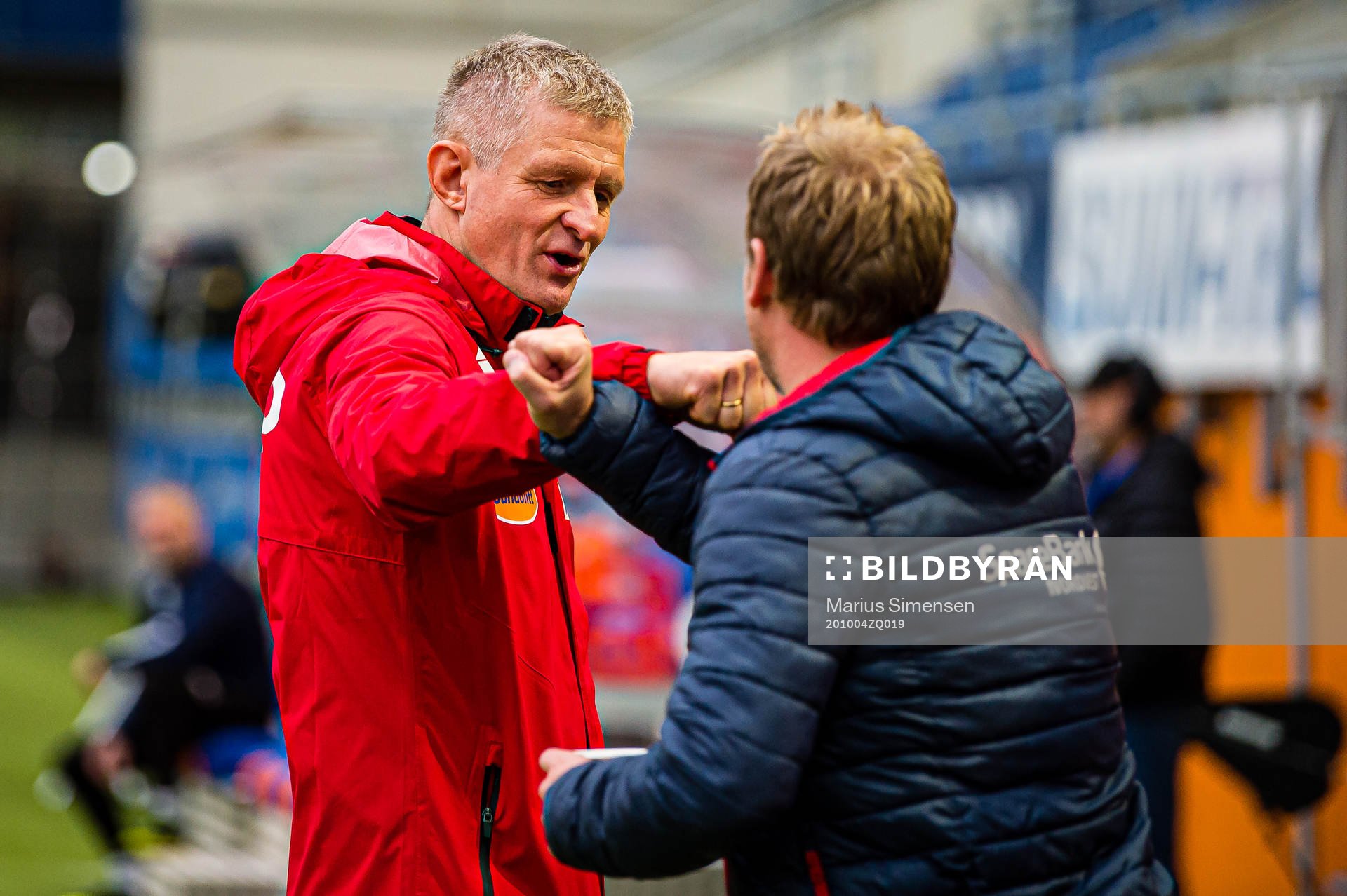 Lars Arne Nilsen, head coach of Aalesund, and Christian
