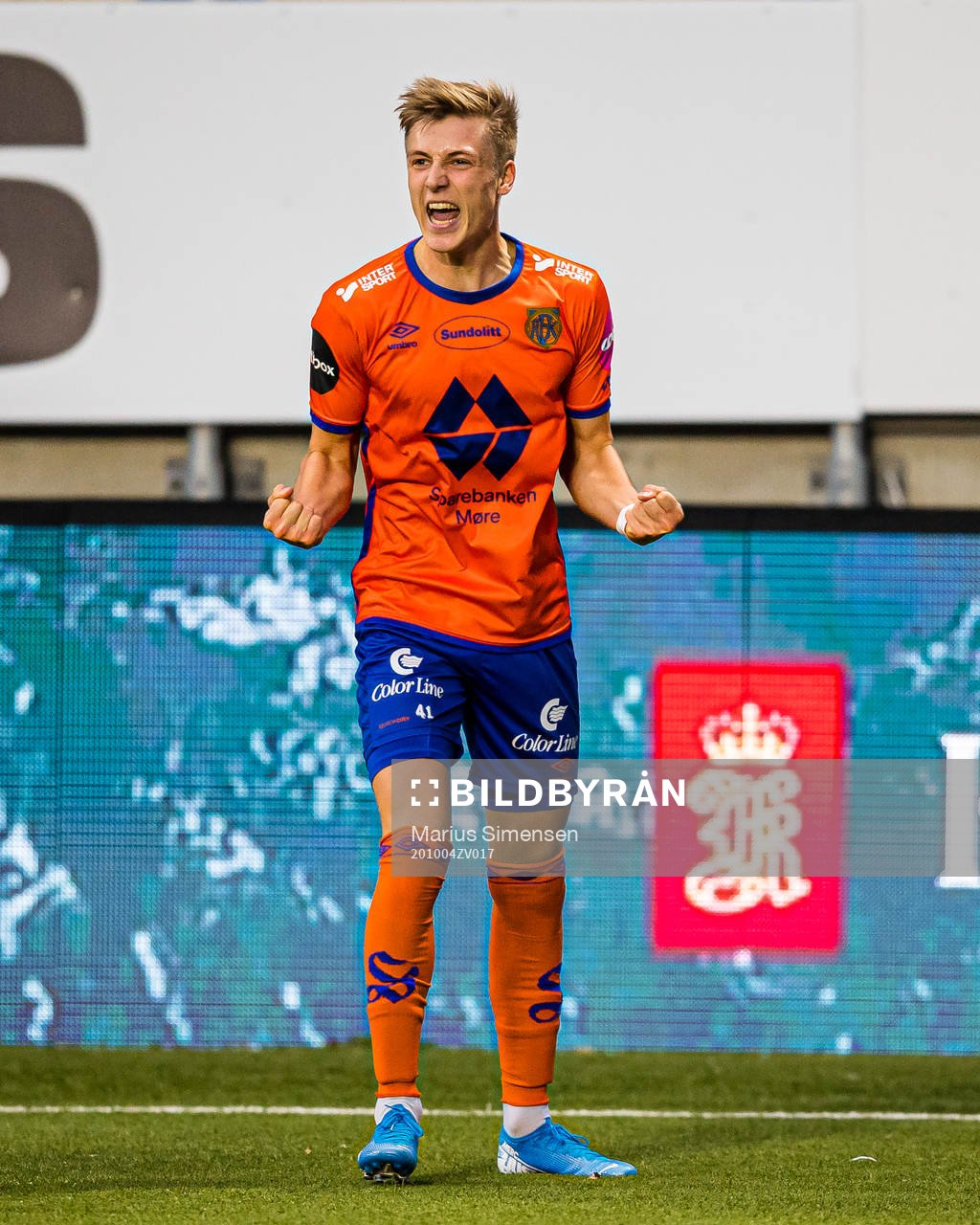 Markus Seehusen Karlsbakk of Aalesund celebrates