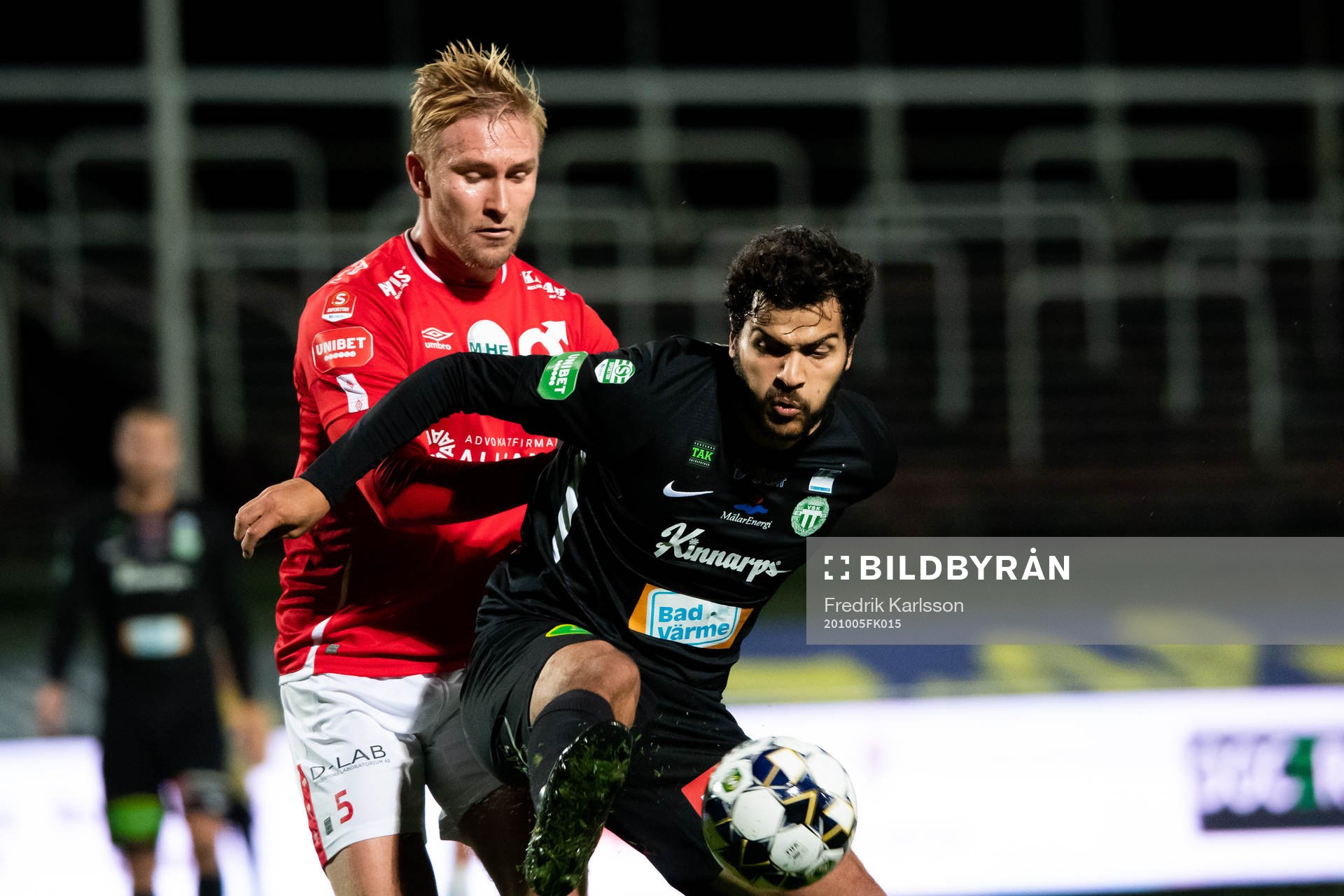 Degerfors Oliver Ekroth och Västerås Karwan Safari