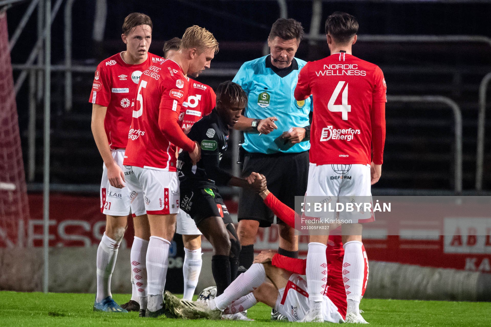 Västerås Moussa Traoré hjälper Degerfors Christos