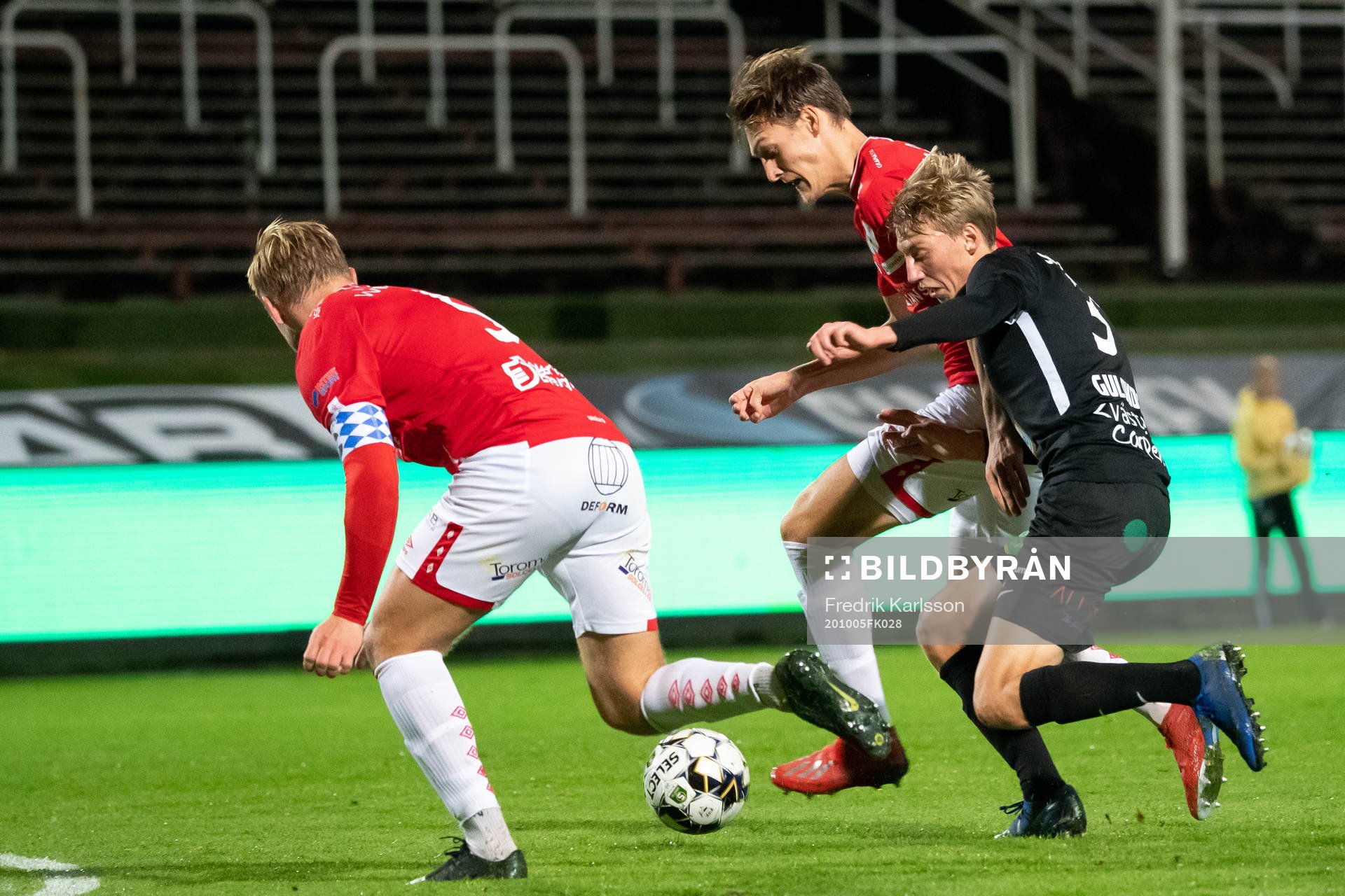 Degerfors Gustav Granath och Västerås Albin Sporrong