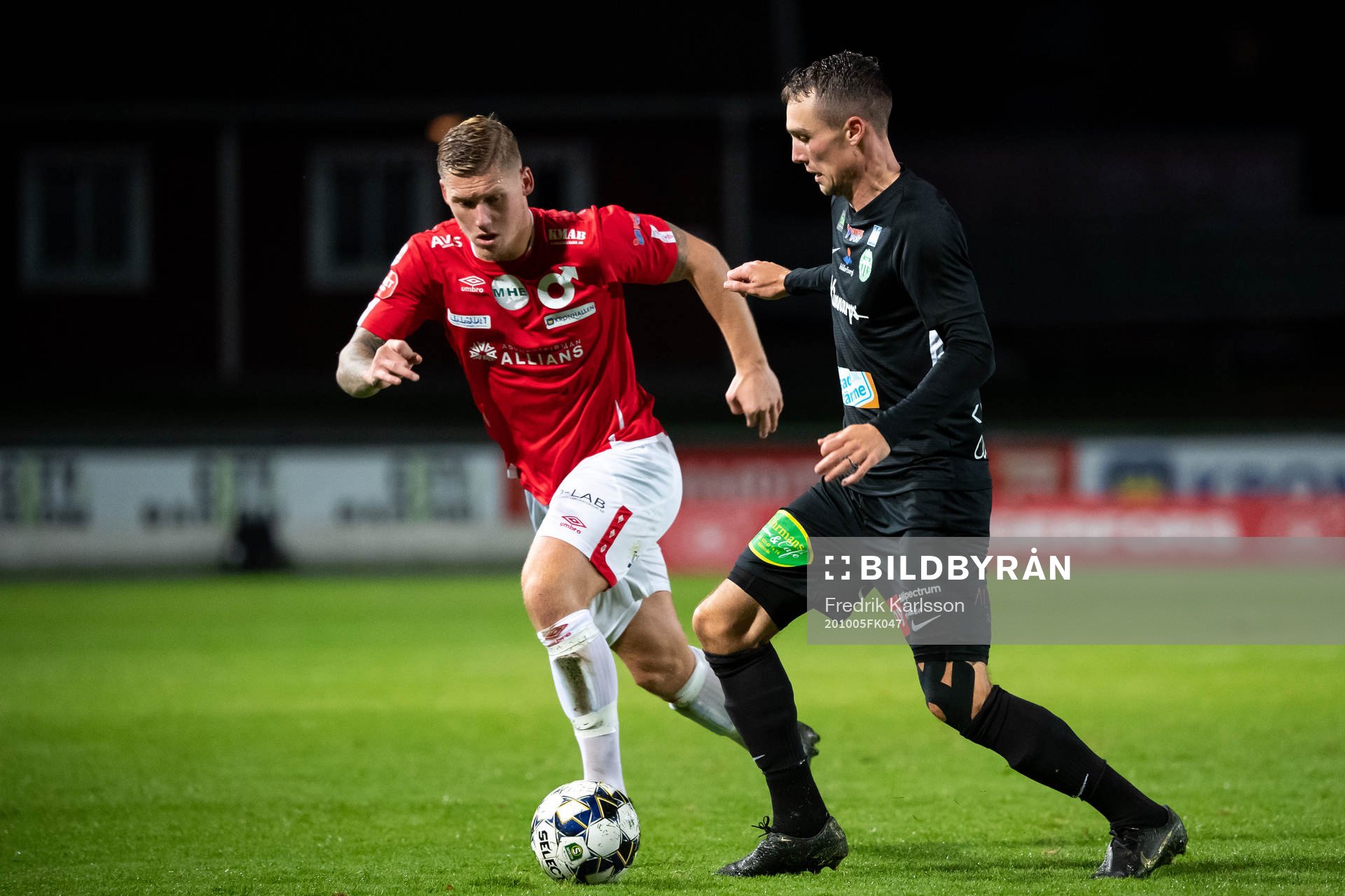 Degerfors Victor Edvardsen och Västerås Filip Tronet