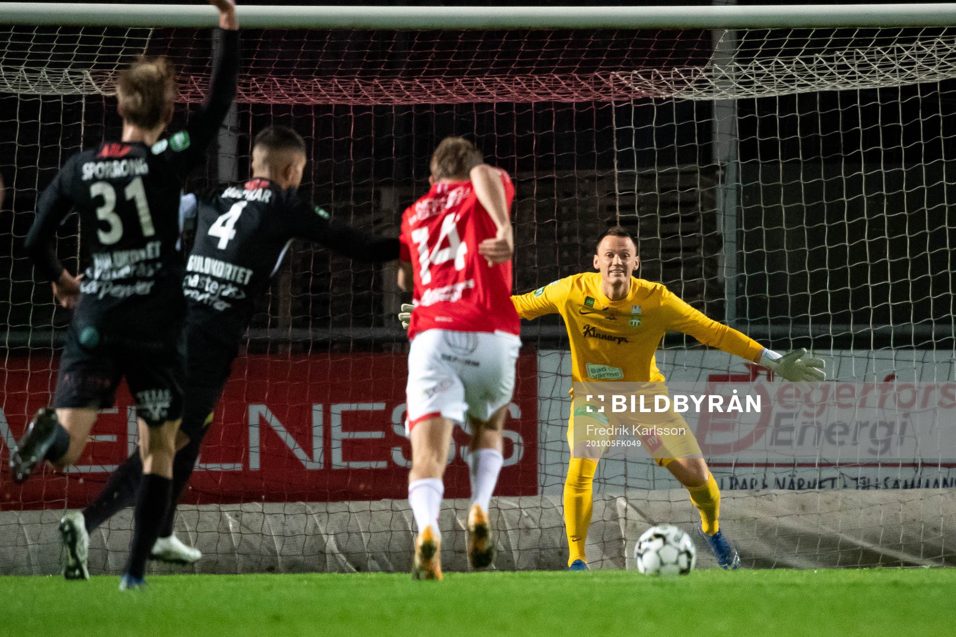 Västerås målvakt Anton Fagerström