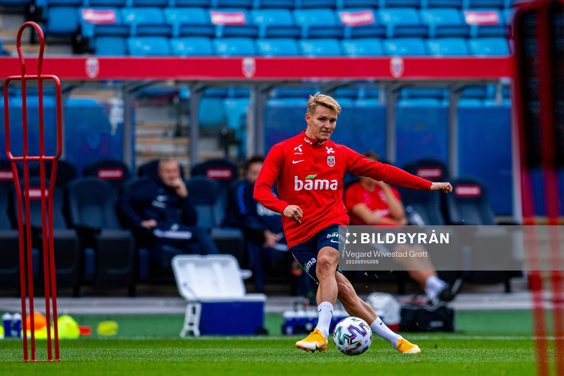 Martin Ødegaard of the Norwegian national football team