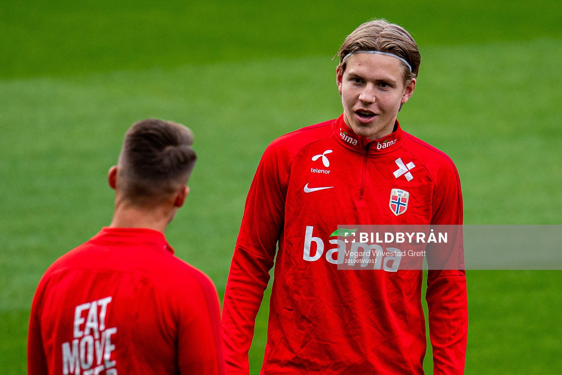 Jens Petter Hauge of the Norwegian national football team