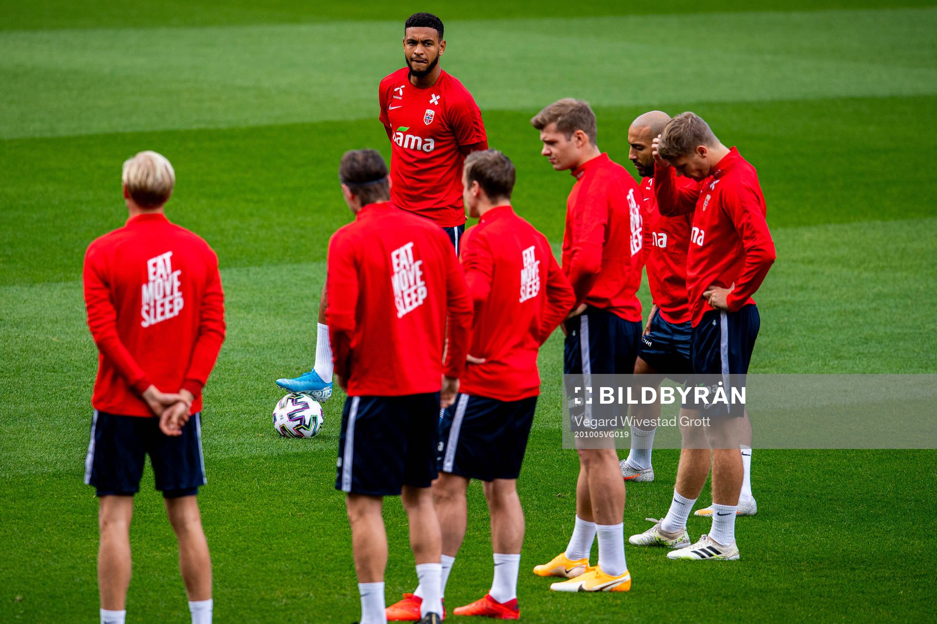 Joshua King of the Norwegian national football team